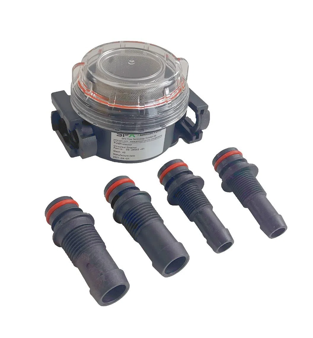 SPX FLOW Johnson Pump Einlasssieb mit Anschlüssen 09-24652-01 Marine Original Inlet Strainer 40 Mesh