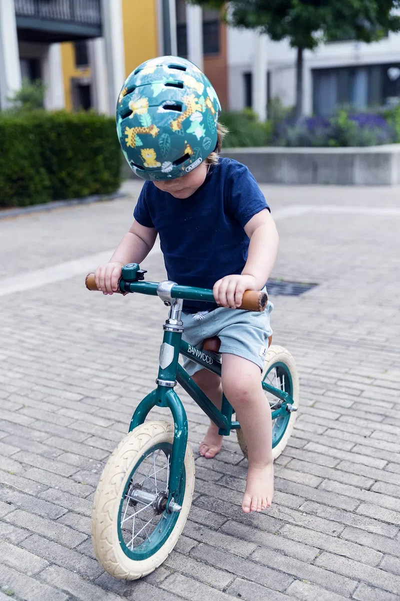 ABUS Kinderhelm Skurb Kid - robuster Fahrradhelm im Skater-Look mit Platz für einen Zopf und vielfältigen Designs - für Mädchen und Jungen