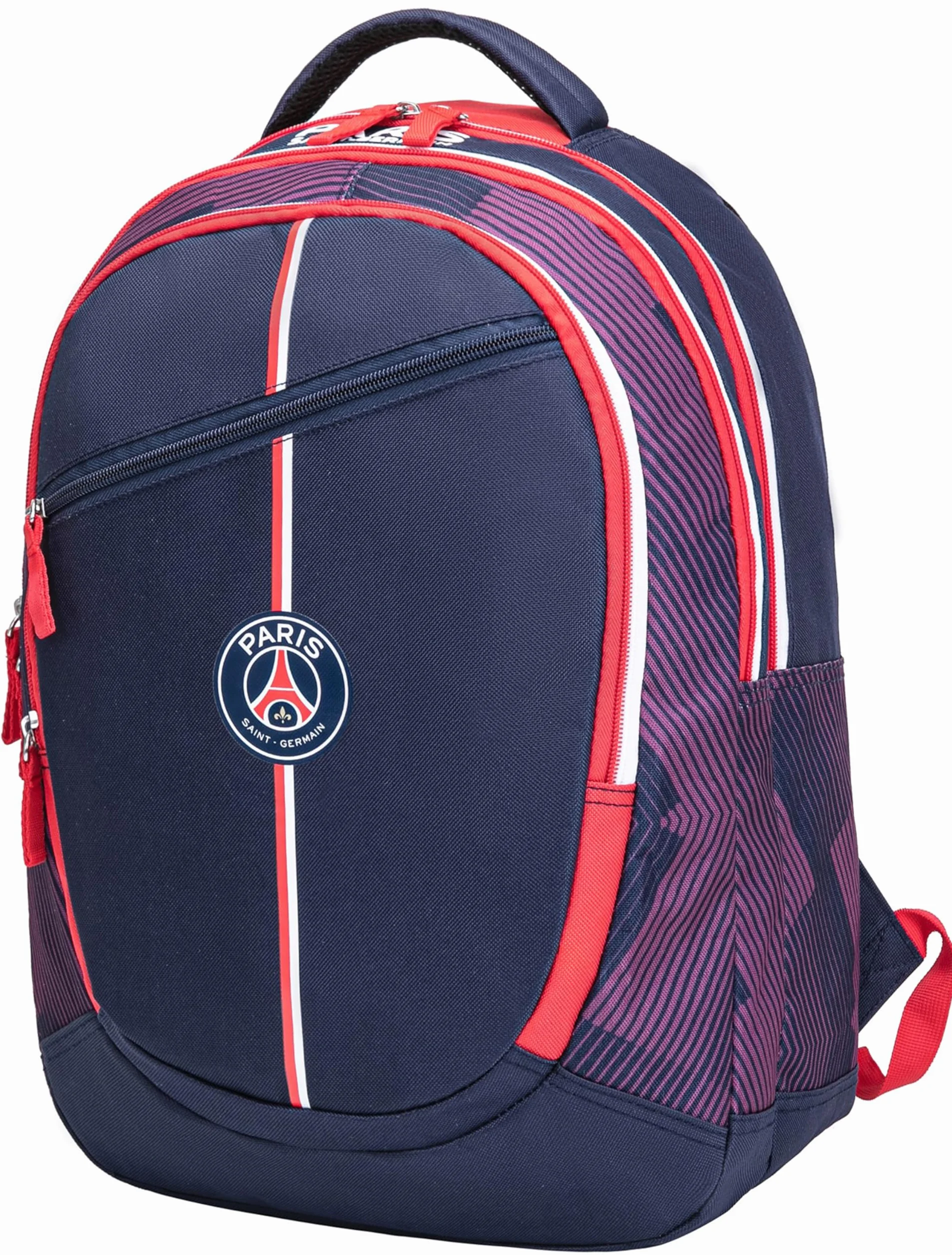 PSG Schulrucksack, offizielle Kollektion von Paris Saint Germain, 3 Fächer