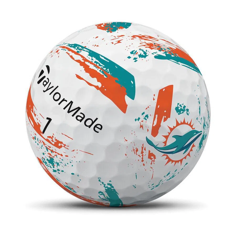 TaylorMade Golf Speed Soft Ink NFL Golf Balls