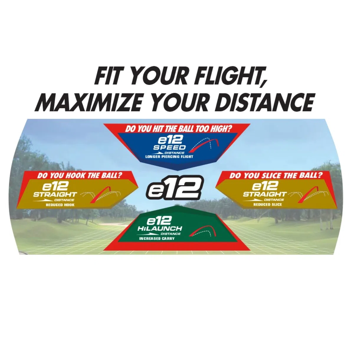 Bridgestone e12 Golfbälle