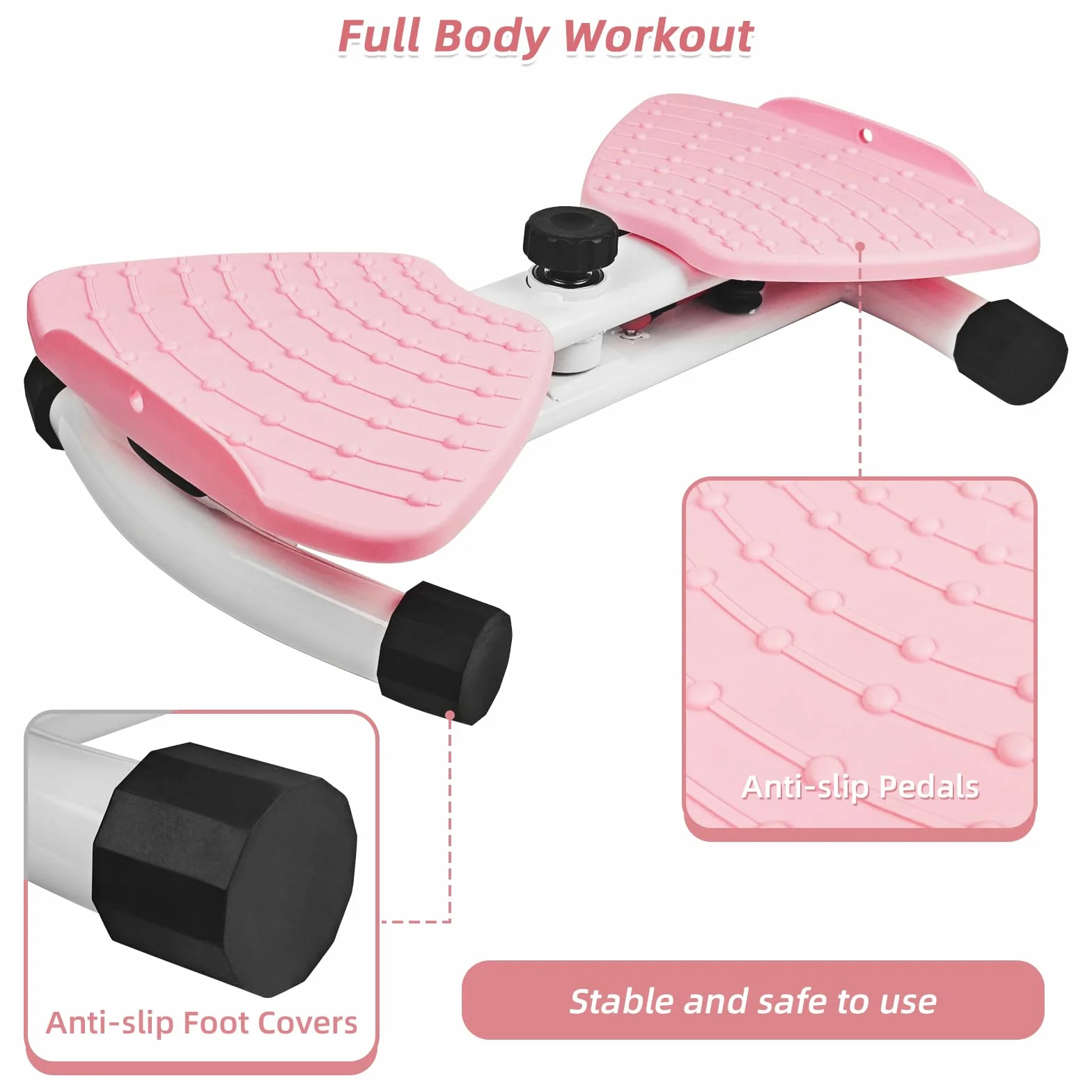Waist Twister Machine, Taillentwister mit Kordelzug, Twist Waist Disc Board, Fitnessgeräte für Zuhause, Taillendrehmaschine für Frauen