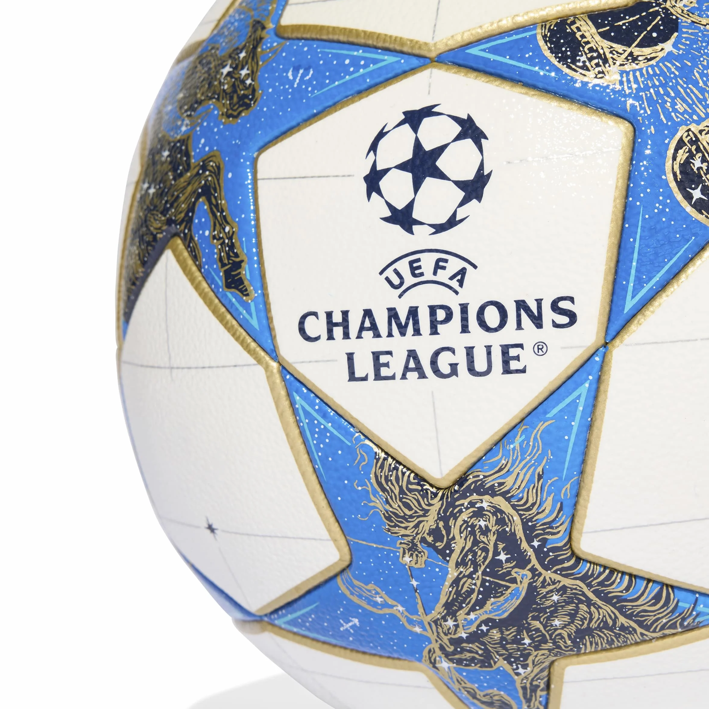 adidas UEFA Champions League Competition FIFA Quality Pro Ball JP1541, Unisex Footballs, White, 5 EU