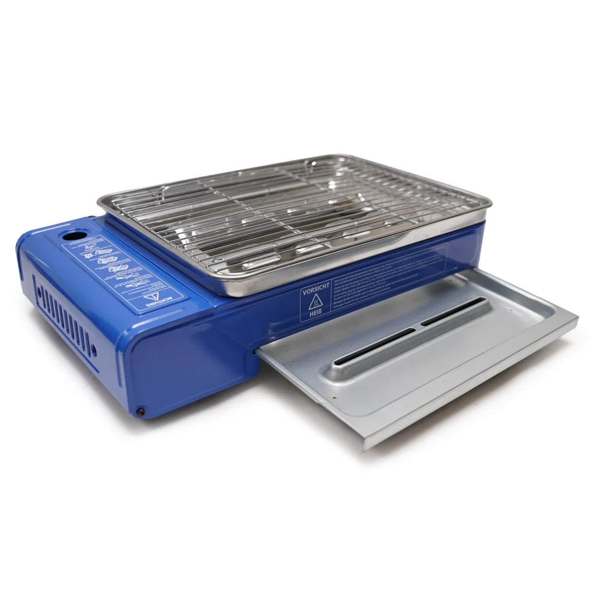 Butangas Camping Grill Evergrill - Inkl. 4 Gaskartuschen - Gasgrill - Campingkocher - Tischgrill - Tischgrill - Notfallpaket