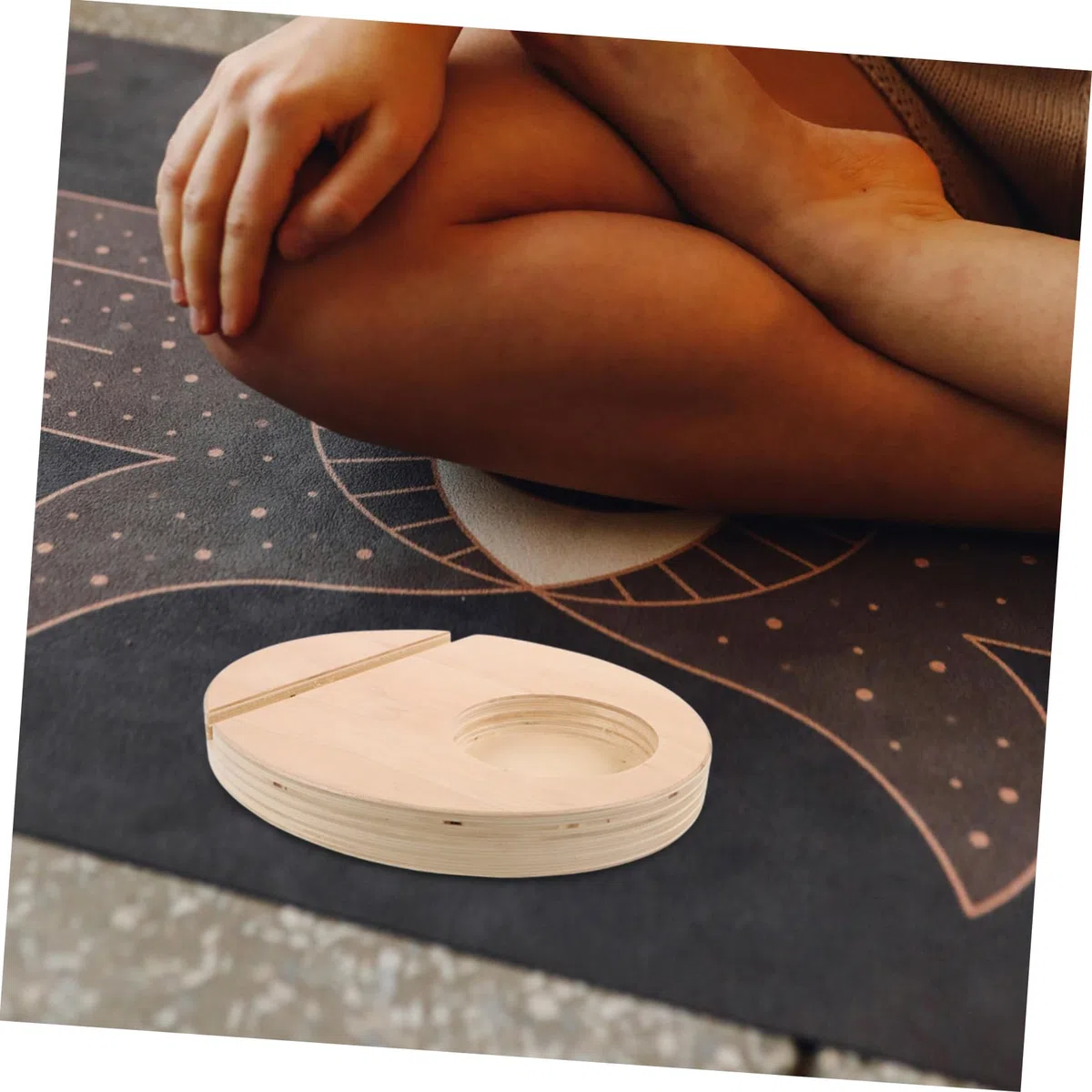 Fitness Balance Board Halterung Stabiler Stand Für Zuhause Und Büro Langlebiger Fitnessgerätehalter Für Balance Und Yoga-Training Platzsparend Und Sicher