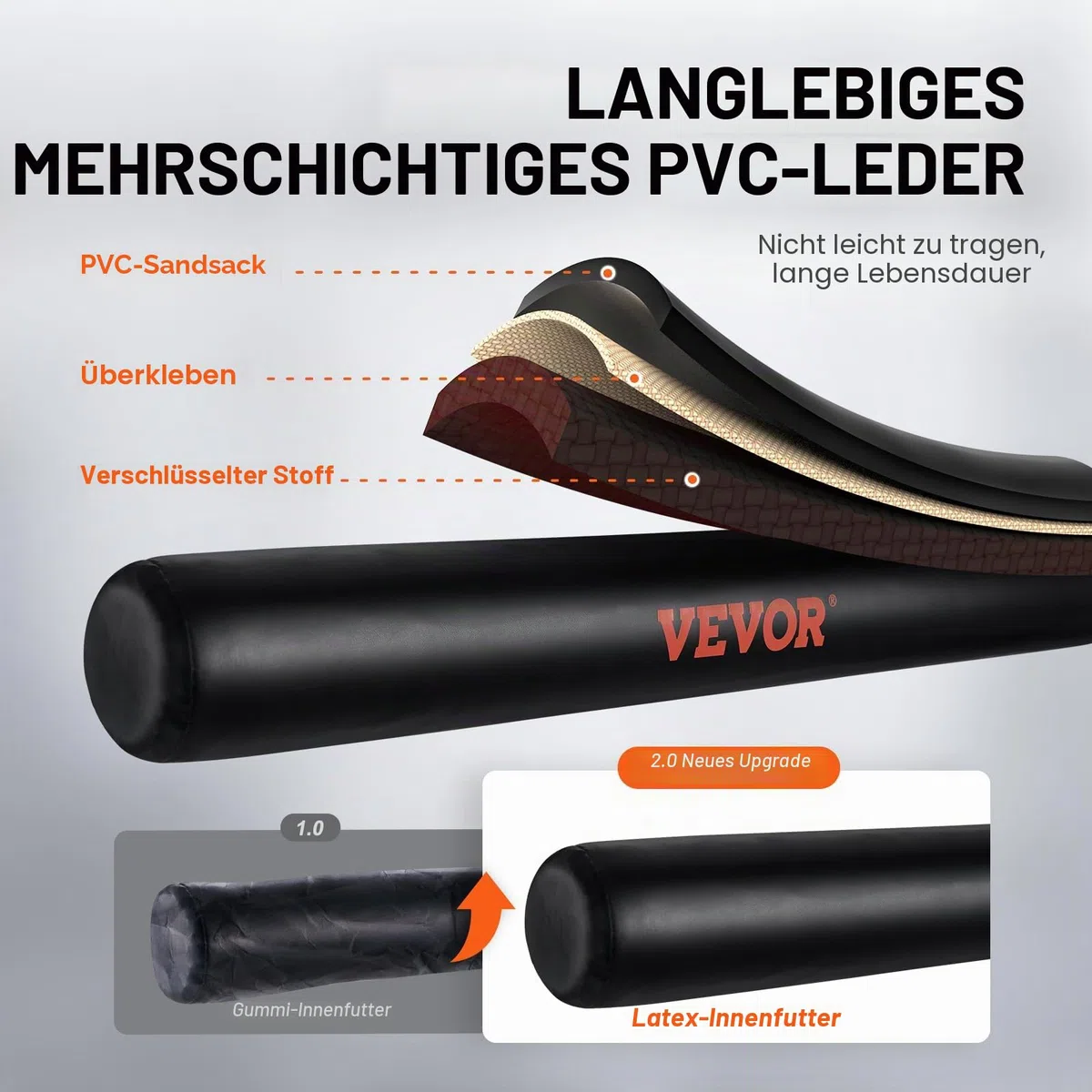 VEVOR Wandhalterung Boxen Reflexstange, Boxen Speed Trainer Boxen Spinning Bar mit Handschuhen, Einstellbare Trainingsgeräte für Boxtraining Kickboxen, MMA, Stressabbau & Fitness Schwarz