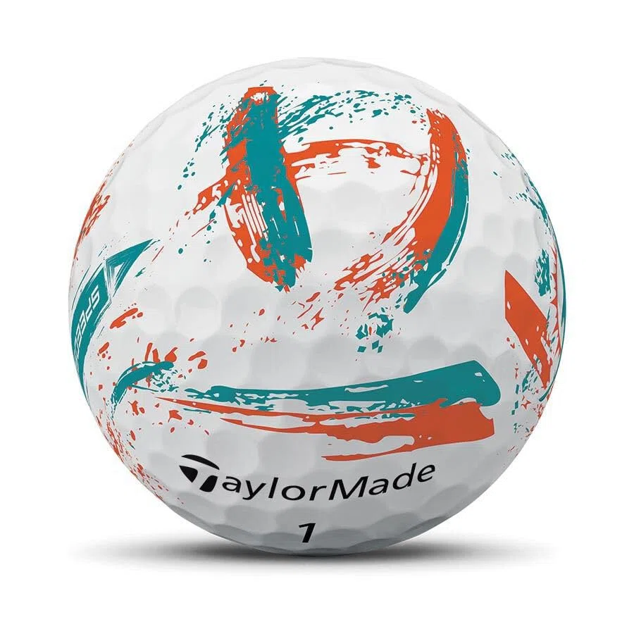 TaylorMade Golf Speed Soft Ink NFL Golf Balls