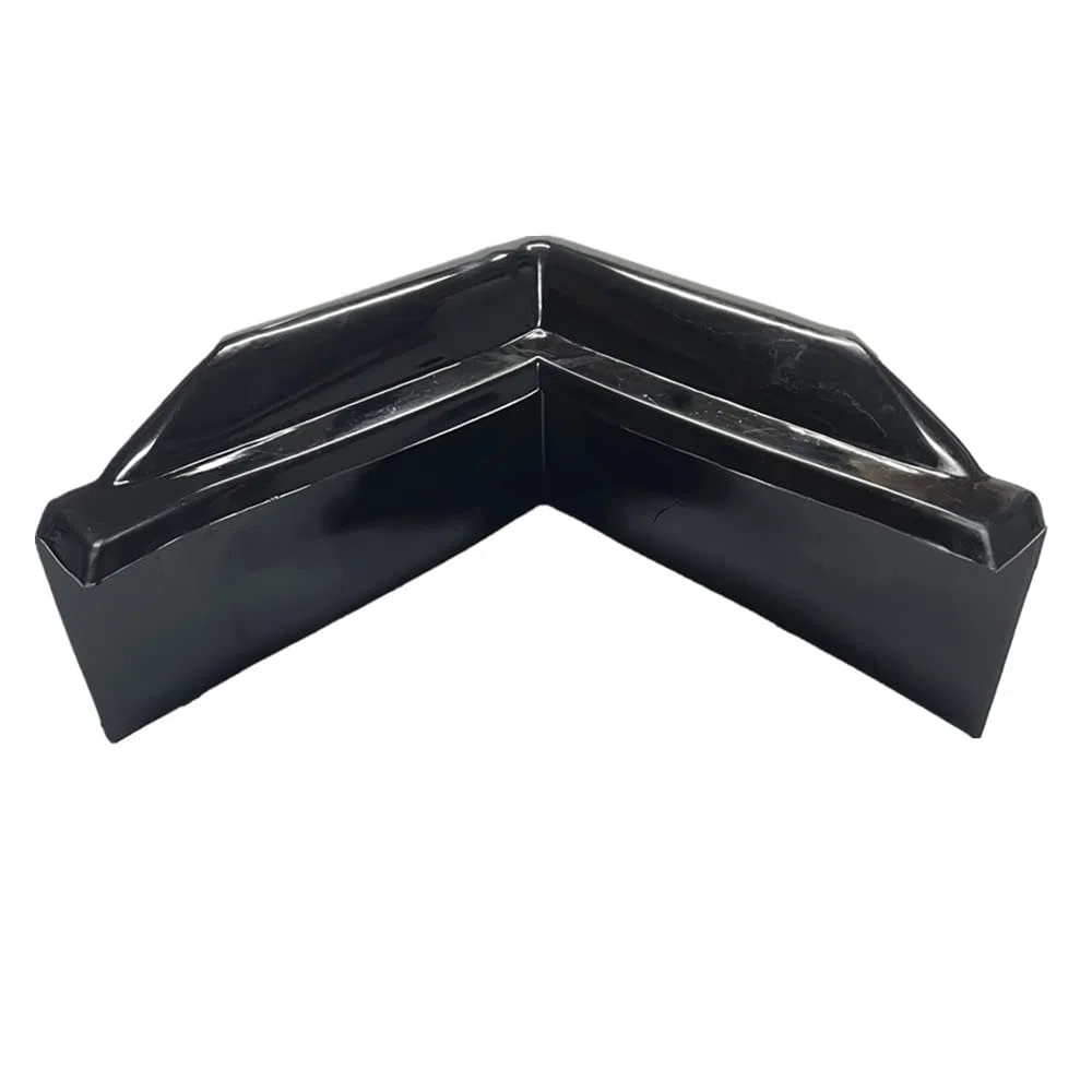 90-Grad-Vinyl-Dock-Eckstoßstange - Dock-Eckschutz für Boot Marine, 9" L x 9" B x 5" H, 2 Stück