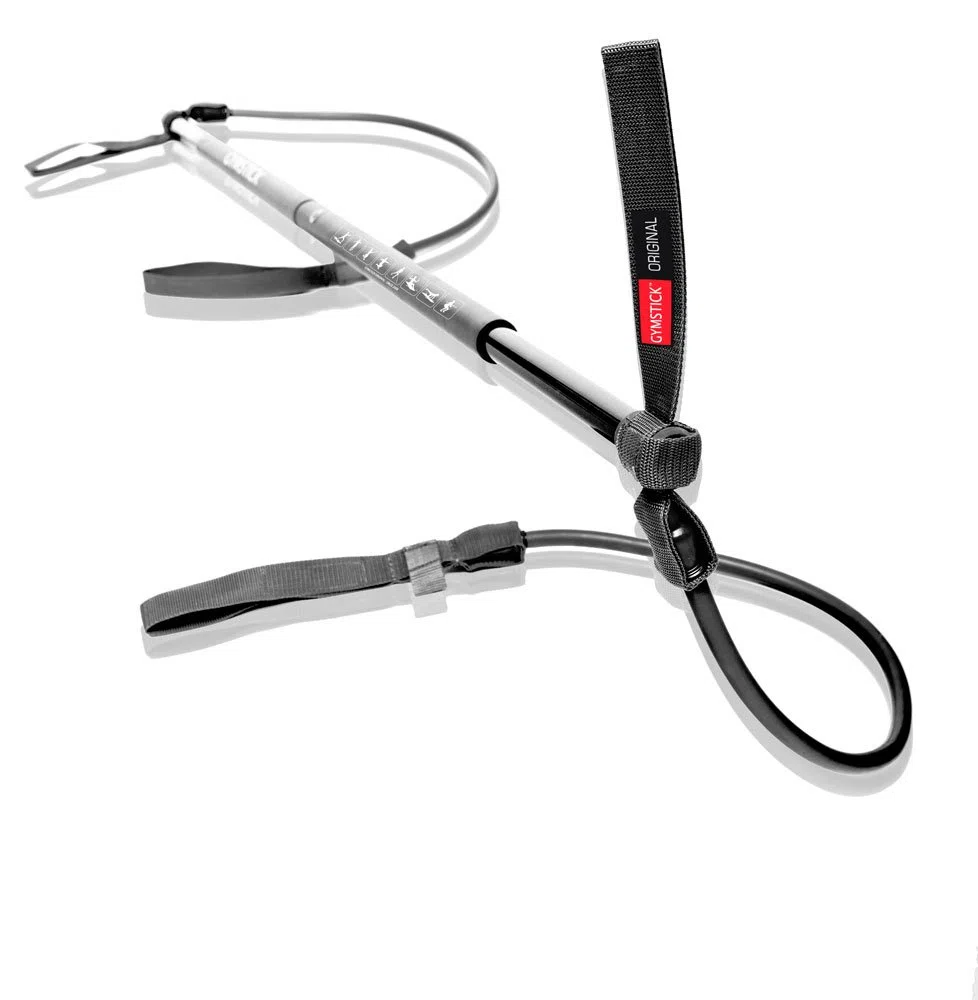 Gymstick 2,0 SCHWARZ Stark + Poster und Tasche