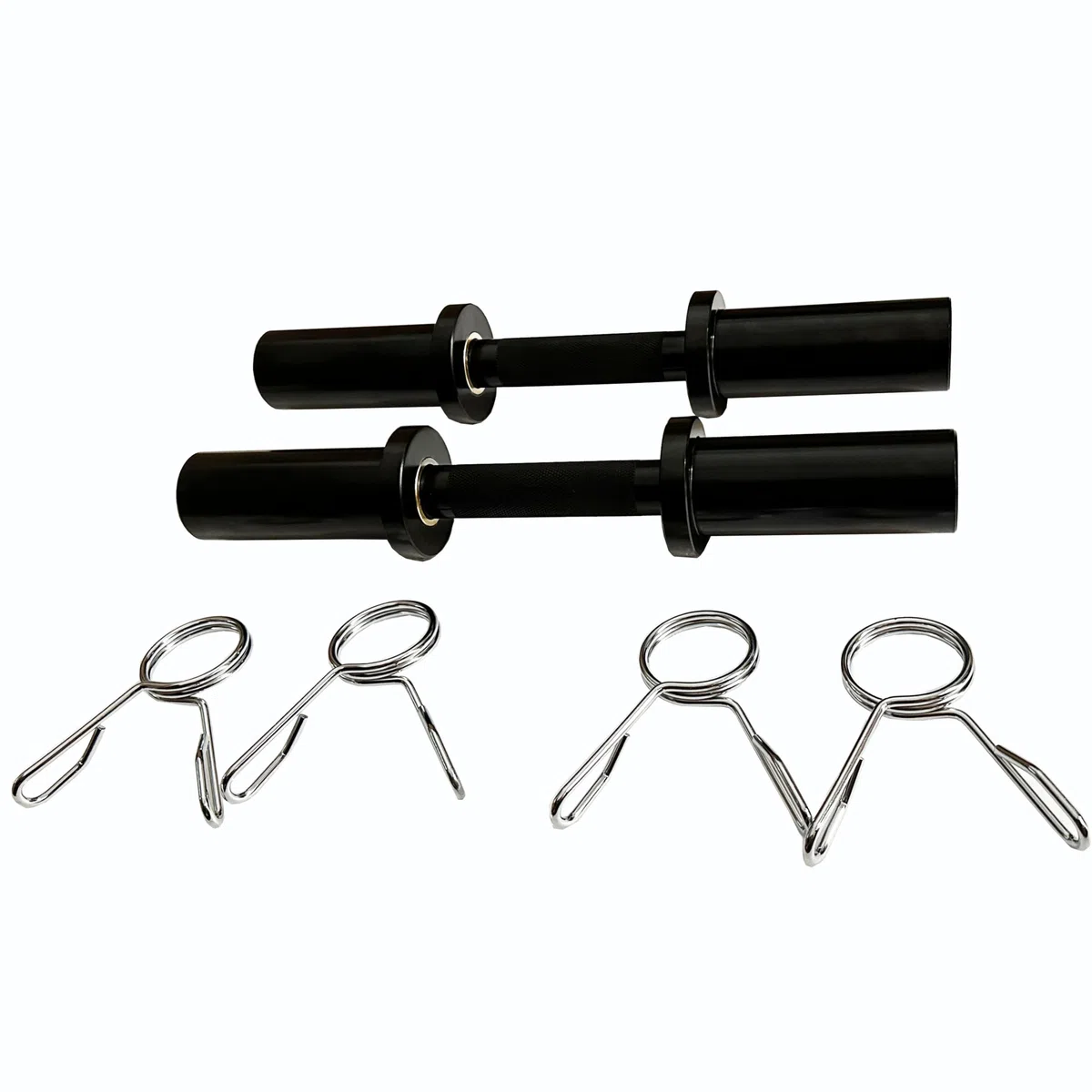 qibylift Olympic Kurzhantelstange 50mm - Verstellbare Dumbbell Bars für Hantelscheiben, gewichte hantel langhantel 16" Dumbbell Set Ideal für Home Gym & Krafttraining