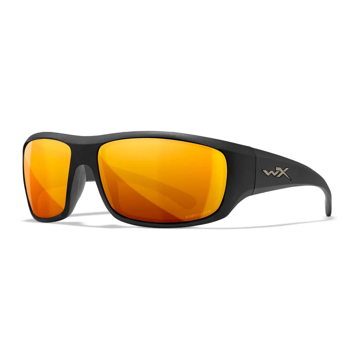 Wiley X | WX Omega | Sonnenbrille Herren | Sonnenbrille Herren Polarisiert │ 100% UVA/UVB-Schutz | Ideal bei Outdoor-Aktivitäten | Fahrradbrille Wandern Sport