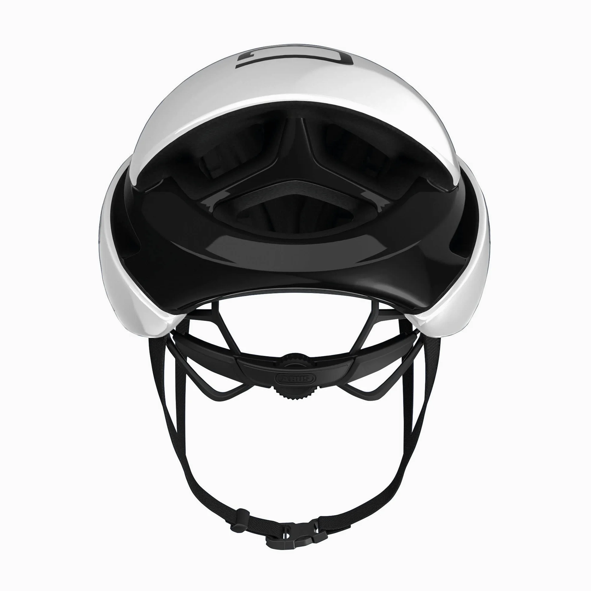 ABUS 77601 Fahrradhelm, Weiß (Polar White), M (52-58 cm) & Unisex – Erwachsene Helmtasche Helm Zubehör, Velvet Black, Universal
