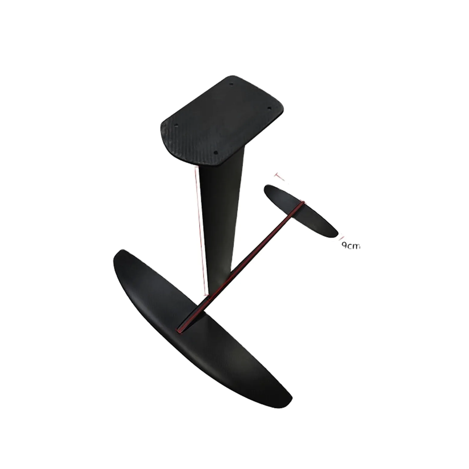 Full Carbon Paddle Board Finne für Surfboard SUP Elektro Efoil Board - Genießen Sie Surfaktivitäten mit Windsurf Foil Board