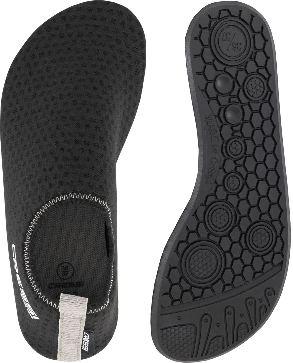 CRESSI seit 1946 - Tropea Aqua Shoes - Neue Damensocken für Schutz, Bewegungsfreiheit und Absolute Vielseitigkeit im Wasser, Entwickelt für Pool, Aber auch Perfekt für den Meer - Türkis - 40/41