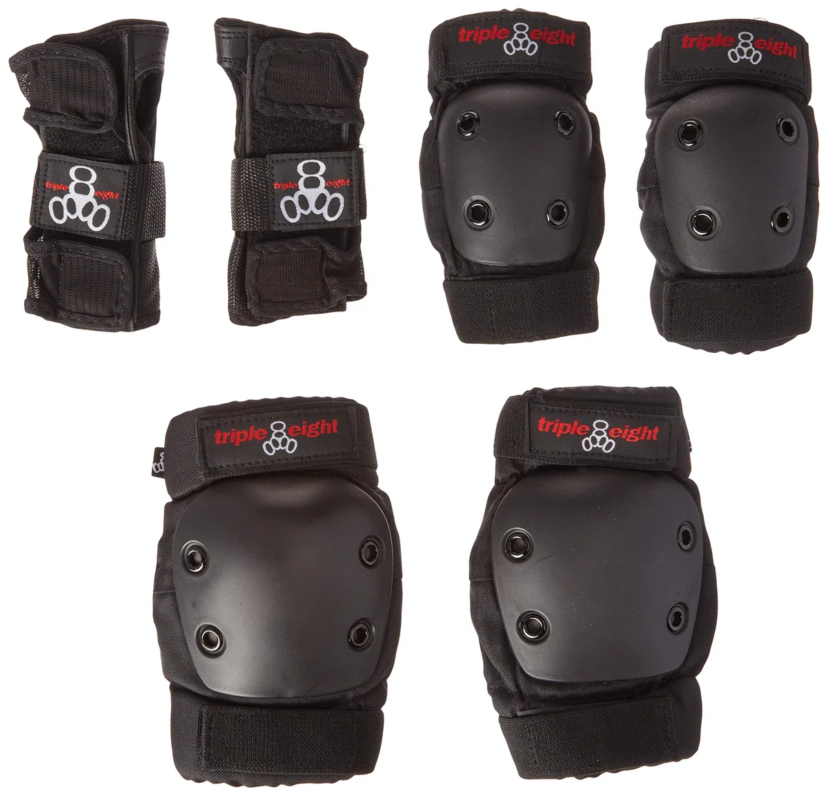 Triple 8 Junior Derby-Pad-Set (3-teilig, XS)