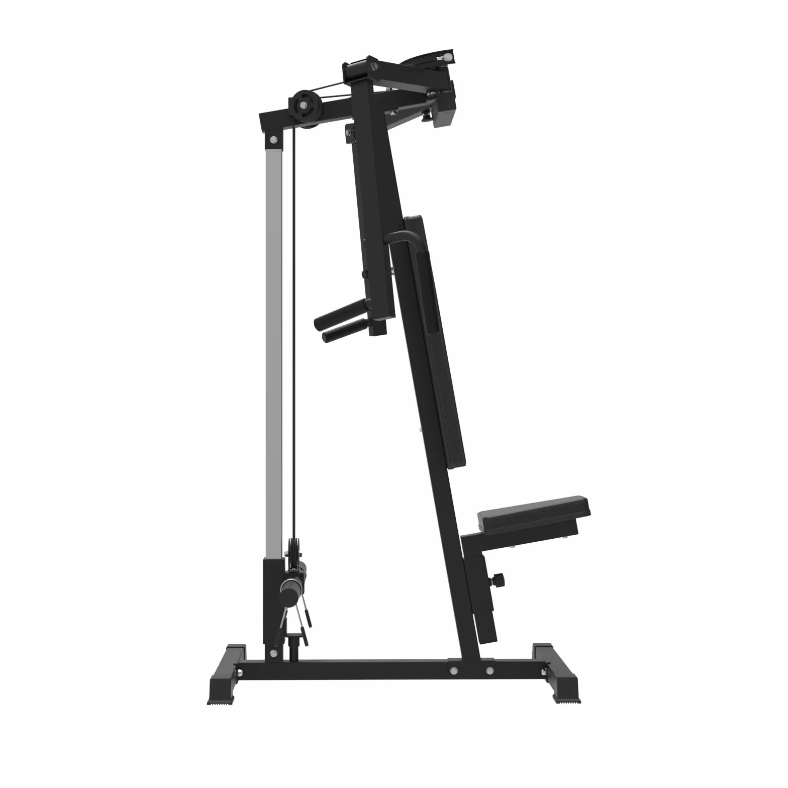 Bad Company Butterfly Trainer I Fitnessgeräte für Zuhause Muskelaufbau Brust kompatibel mit Hantelscheiben 30 mm und 50 mm I Brusttrainer Fitness Kraftstation für Zuhause I BCA-144