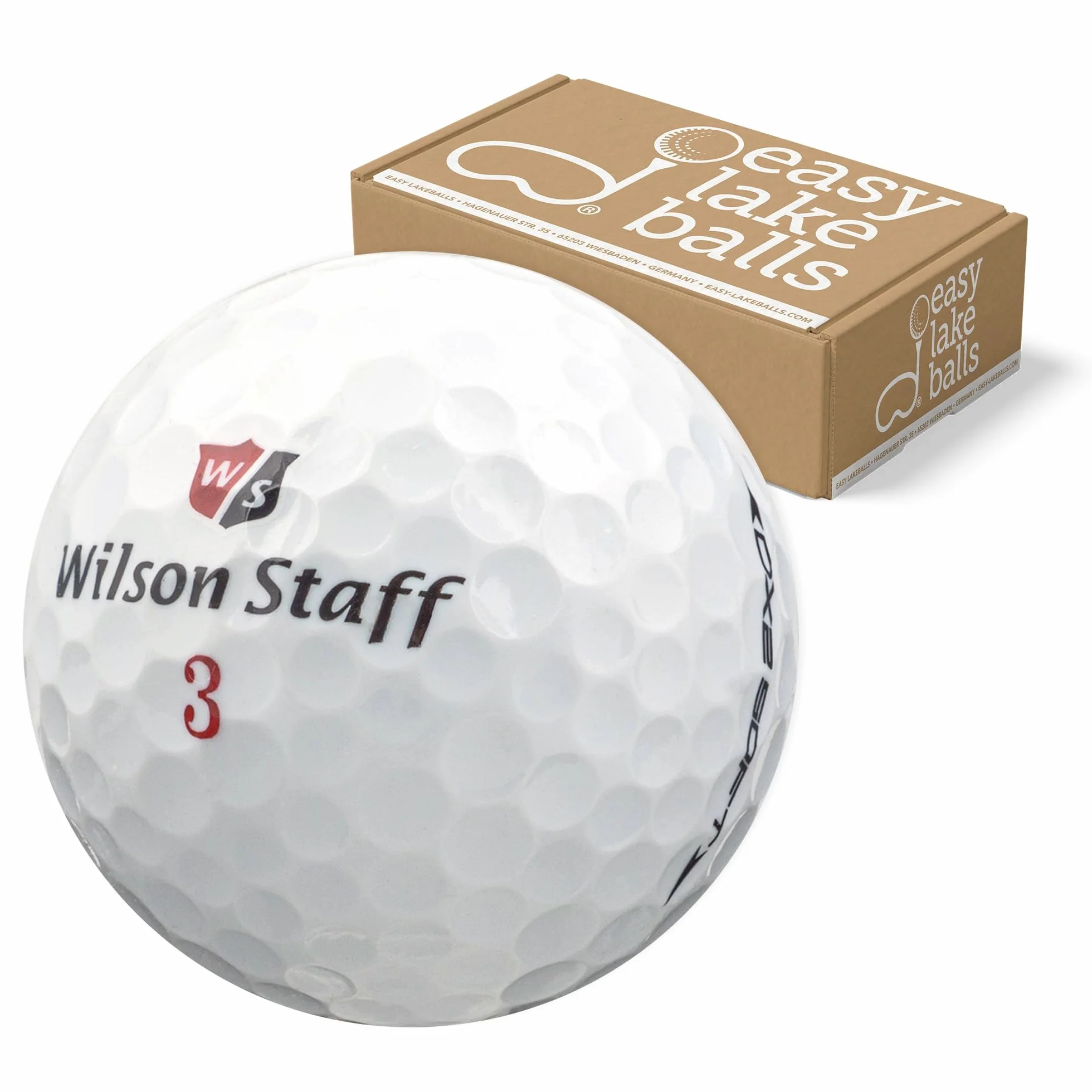 100 Wilson DX2 Soft LAKEBALLS/GOLFBÄLLE - QUALITÄT AAAA/AAA - Golf