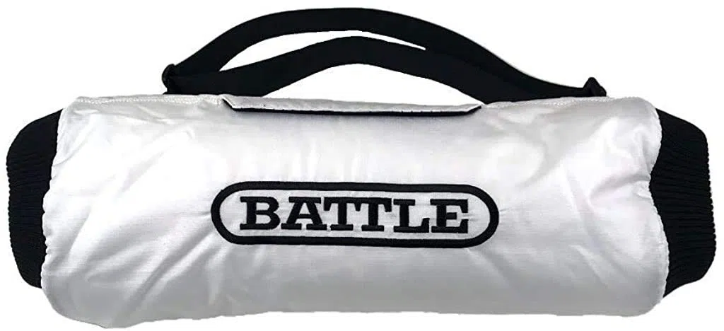 Battle Sports Football Hand Warmer - Sports Hand Warmer Pouch, Water Repellent Football Hand Warmer with Pockets, Adjustable Waist Strap, Velcro Breakaway Safety System