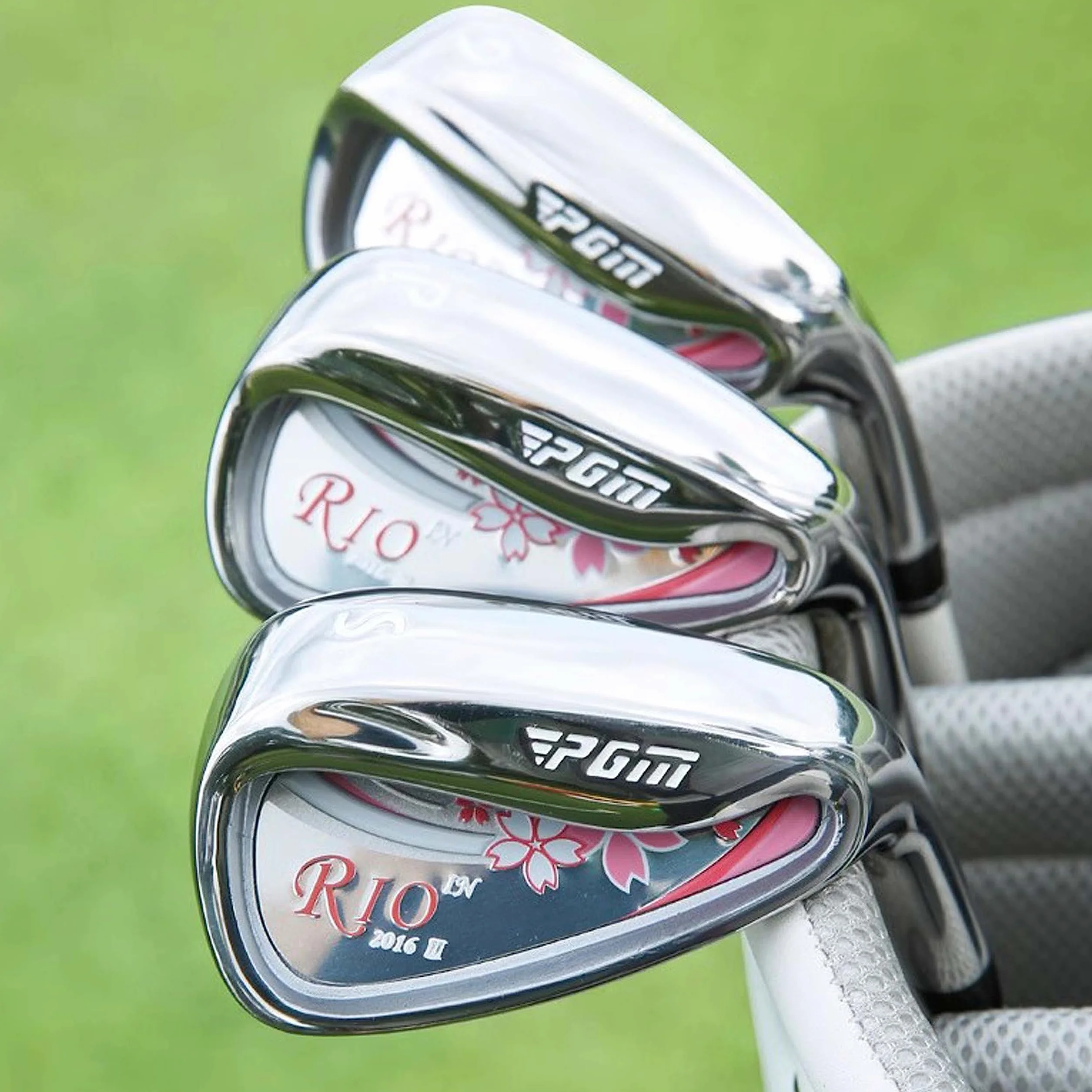 PGM Golf Club Rio 2016 III Damen #7 Eisen - Stahlschaft - Rechtshänder Einzelschläger für Anfänger Training und Wettkampf