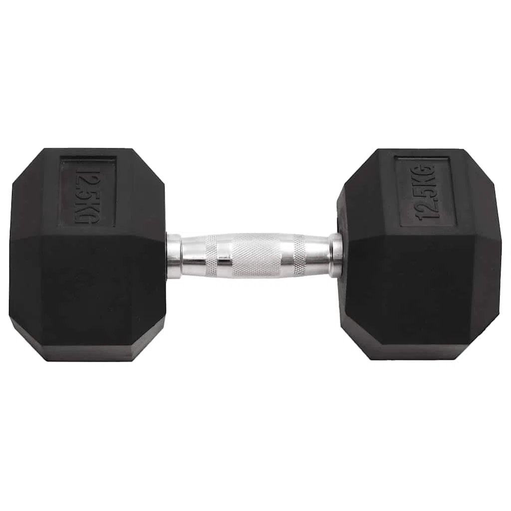 Kurzhanteln 2 Stk. 12,5 kg Gusseisen mit rutschfestem Griff für Krafttraining, Muskelaufbau, Homegym, Fitnessstudio, verstellbar, langlebig, ergonomisch, vielseitiges Sportzubehör