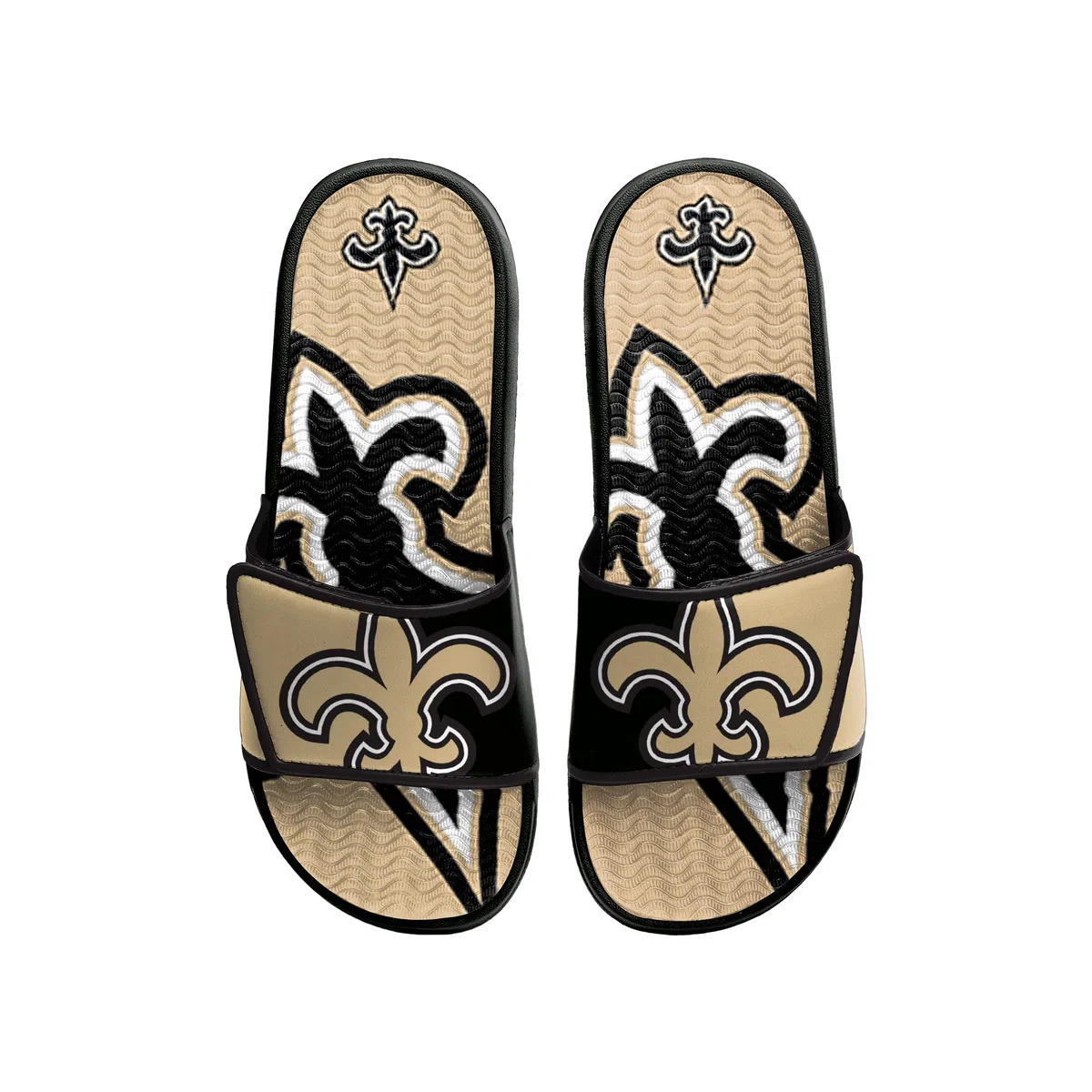 FOCO Herren NFL Team Logo Athletic Sport Shower Flip Flop Sandalen Gel Slides