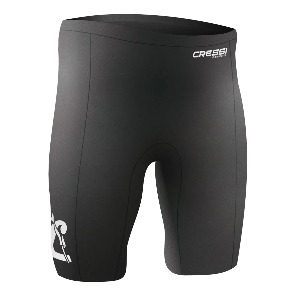 CRESSI Armor Rash Guard Shorts Lady - Frauen Rash Guard Shorts für SUP und Wassersport, Schwarz