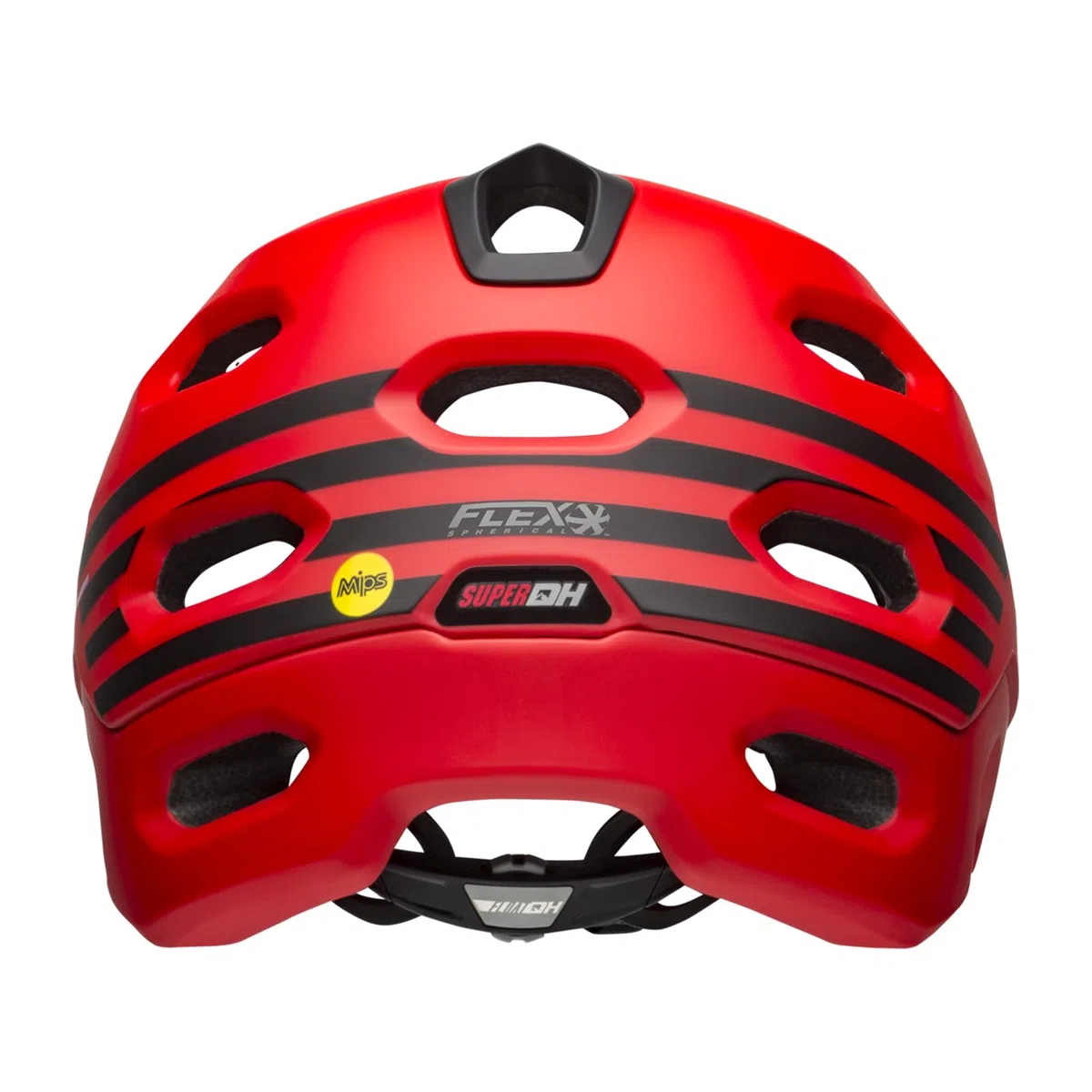 Bell Bike SUPER DH Spherical Helme Mat/Gls Red/Black Fasthouse L
