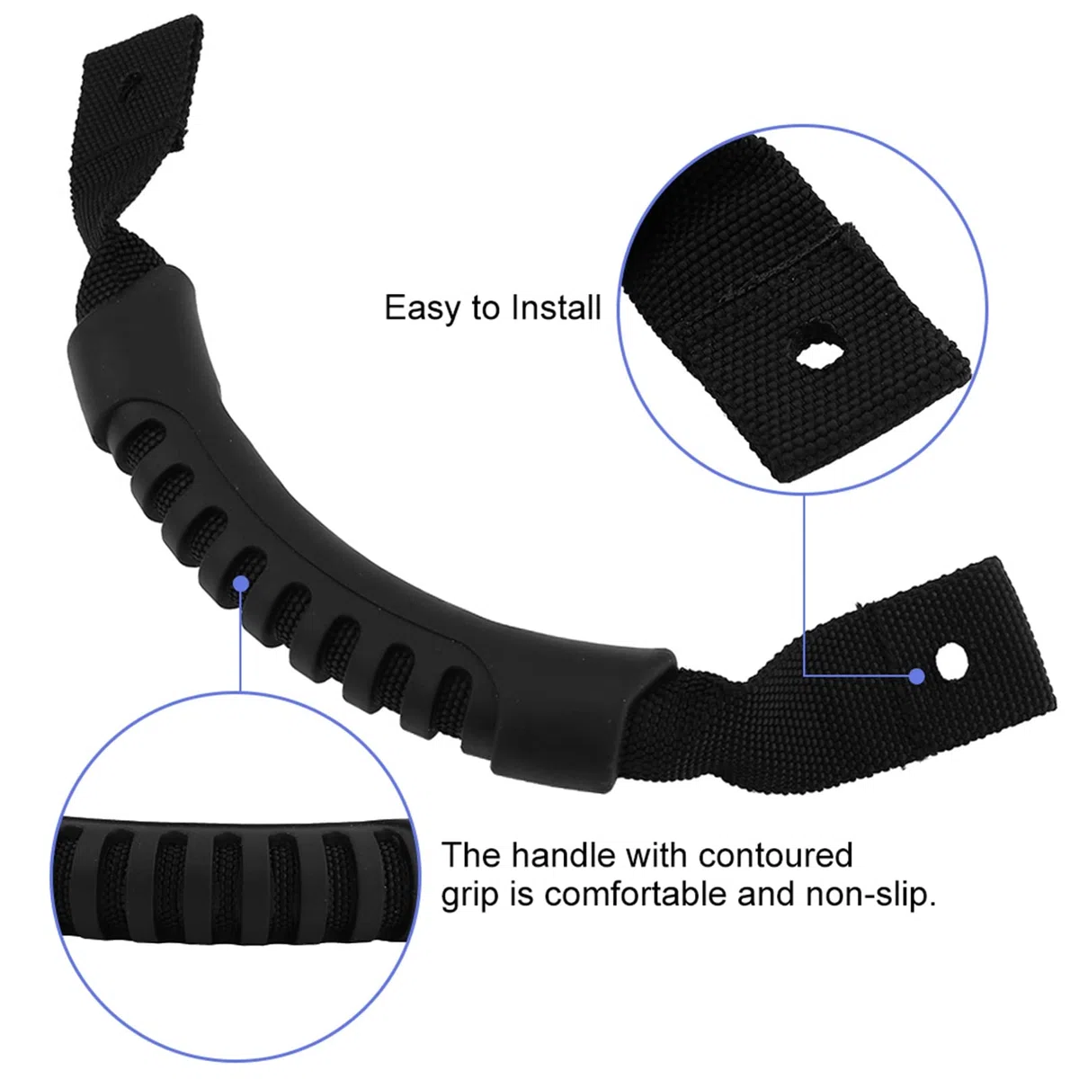 Keenso Kajak Griff, Wasserdicht Langlebig Tragbar, Outdoor Zubehör Robust Praktisch Universell, for Camping Reise Wandern Sport Abenteuer