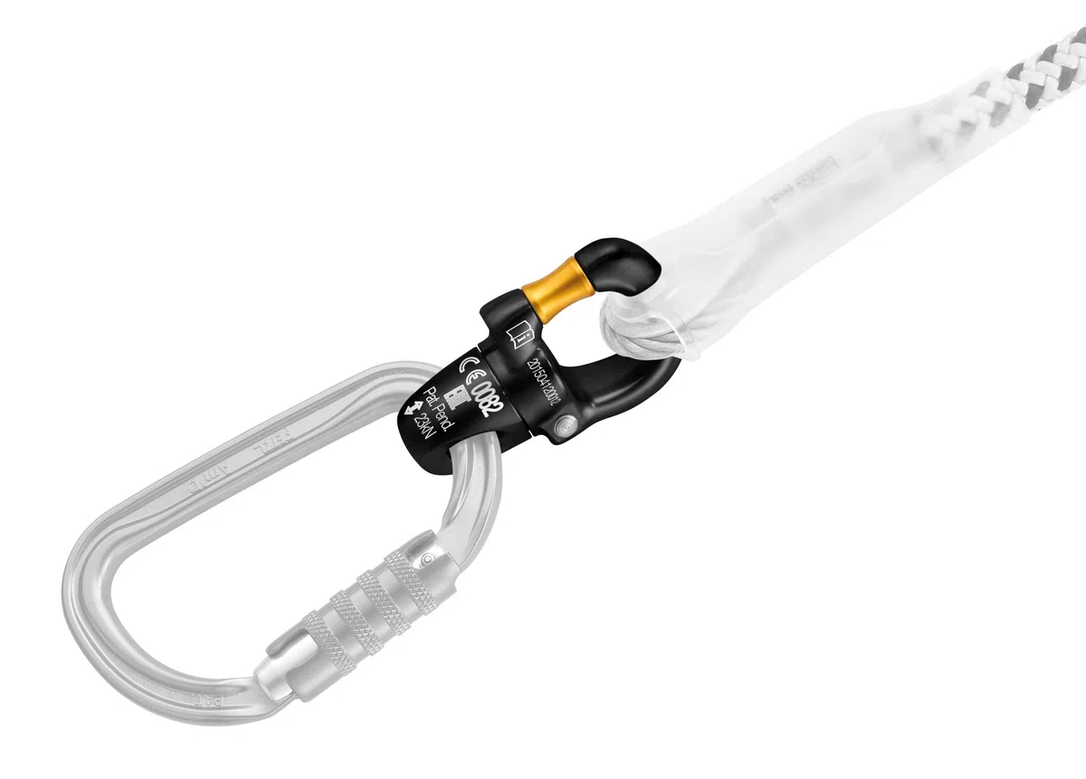 PETZL Mikroschwenkbarer Anschluss.