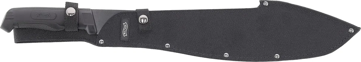 Walther MachTac 1, 440A Stahl, feststehendes Messer, ideal für Outdoor Aktivitäten