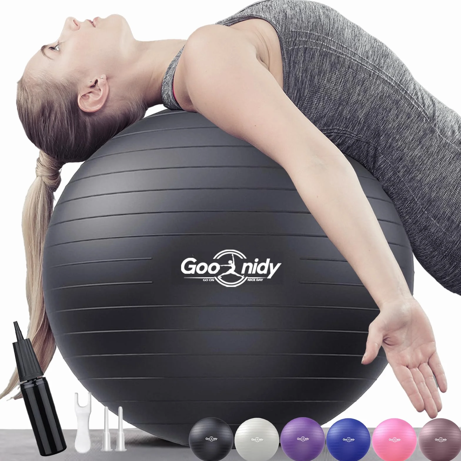 Gmnastikball Schwangerschaft, Sitzball Büro Ergonomisch, Groß Klein Gummiball Medizinball Balance Yoga Ball Bal Hüpfball Riesenball Balancegeräte Fitnessball Für Gymnastik Gymnastikbälle & Zubehör