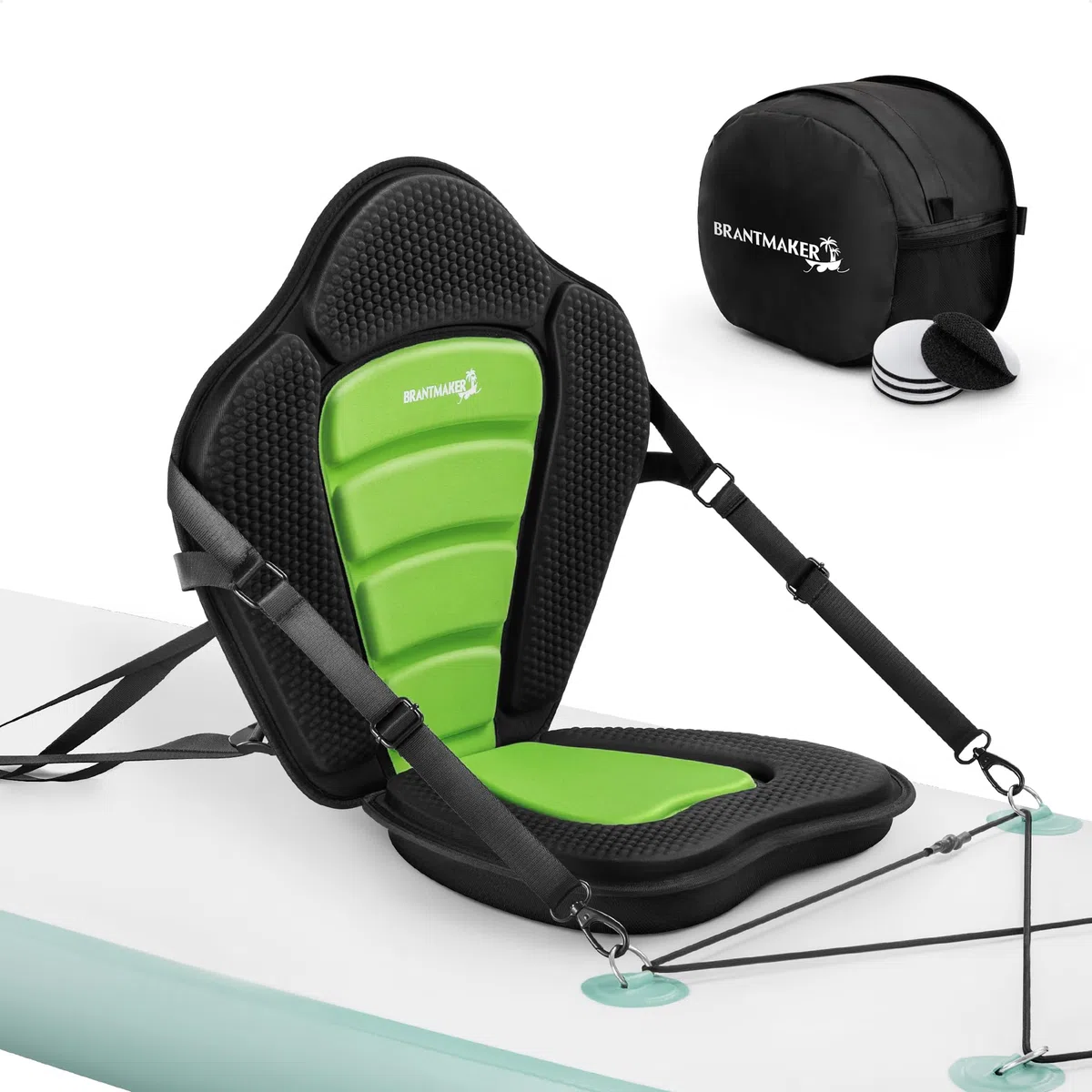 BRANTMAKER SUP Sitz für SUP Board, Kajak Sitz, Tragkraft 60KG Universeller Verdickter Stand-Up-Paddle Sitz, kompatibel mit Kanus und Ocean Kajak