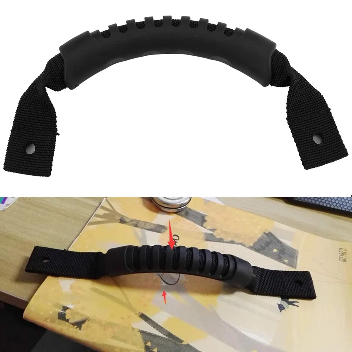 Keenso Kajak Griff, Wasserdicht Langlebig Tragbar, Outdoor Zubehör Robust Praktisch Universell, for Camping Reise Wandern Sport Abenteuer