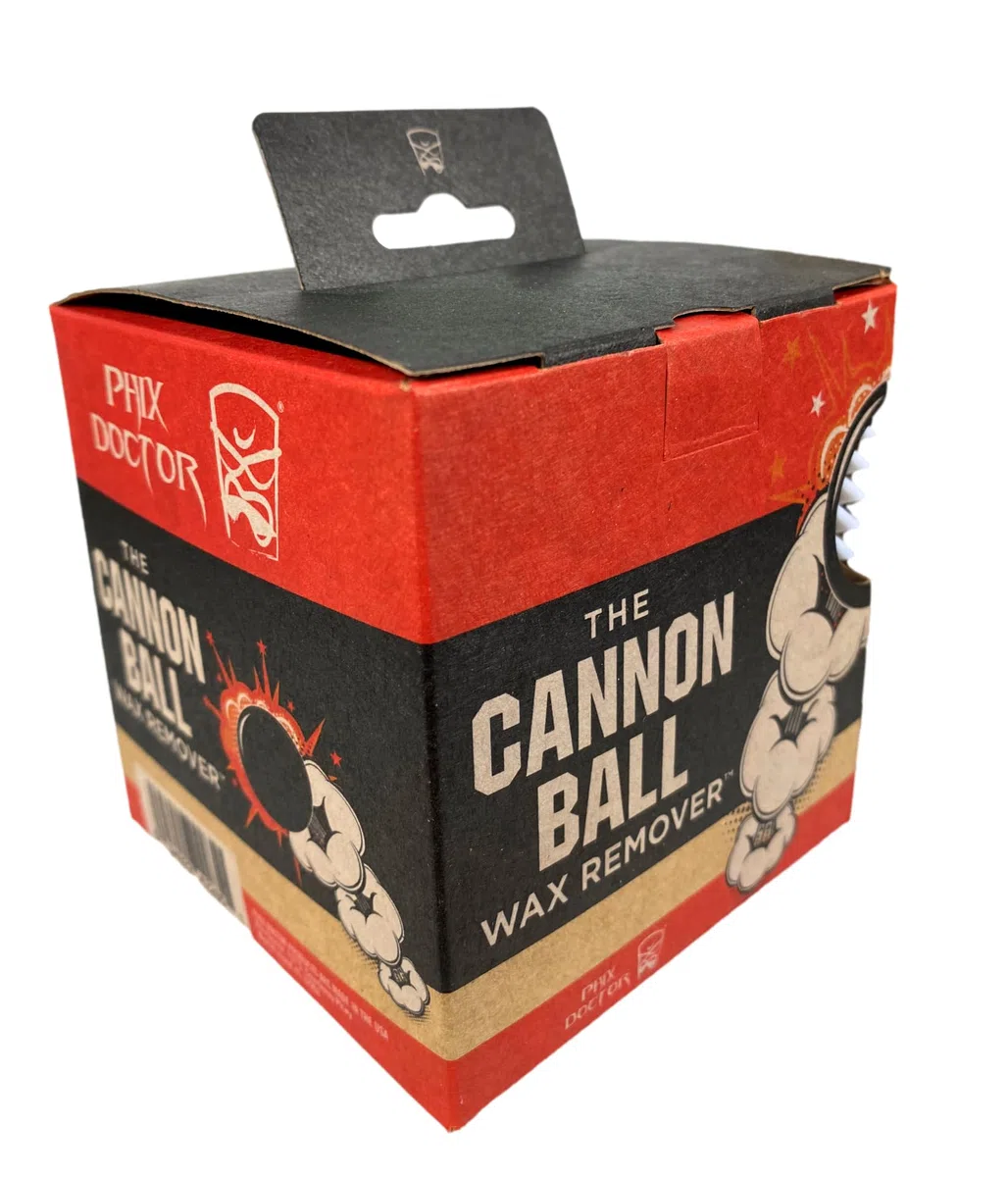 The Cannon Ball Wax Remover w/ Wax Comb & Complete Ding Repair Kit by PhixDoctor