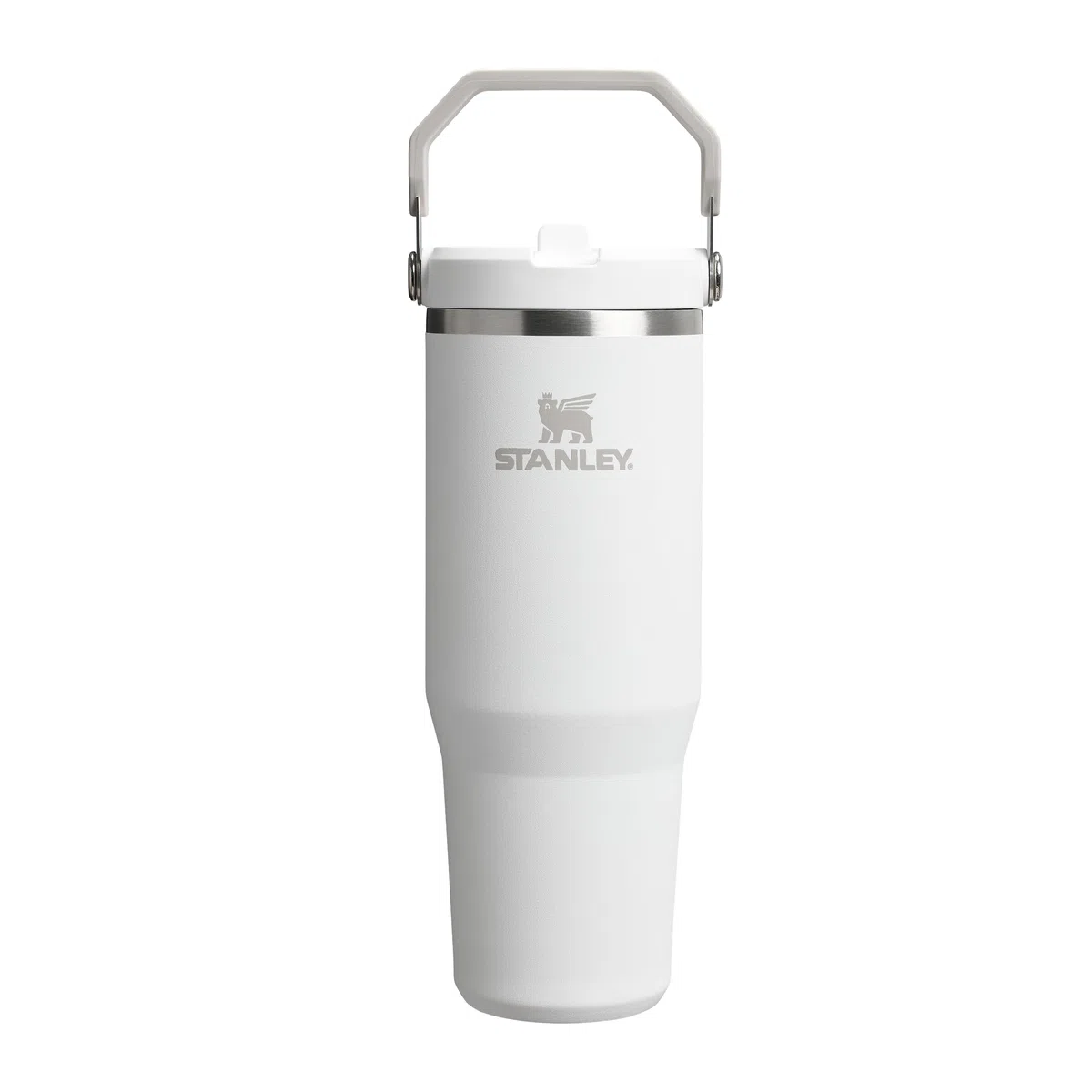 Stanley 1913 Flip Straw Tumbler Trinkflasche Mit Strohhalm 0.89L - Thermosflasche Hält 12+ Stunden Kalt - Spülmaschinenfest - Sportflasche - Wasserflasche BPA Frei - Frost
