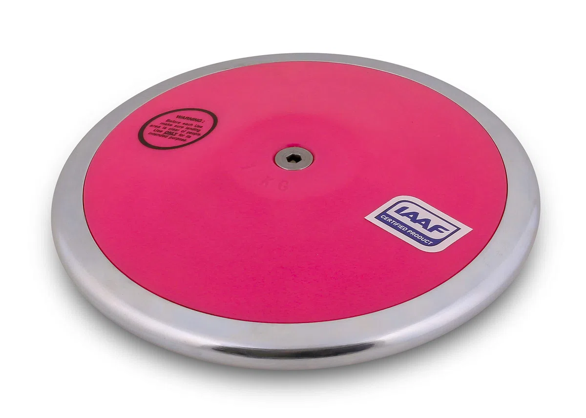 Vinex Wettkampfdiskus Select Low Spin Women - WOCP - 1,00 kg - 75% Ringgewicht - Diskuswurf