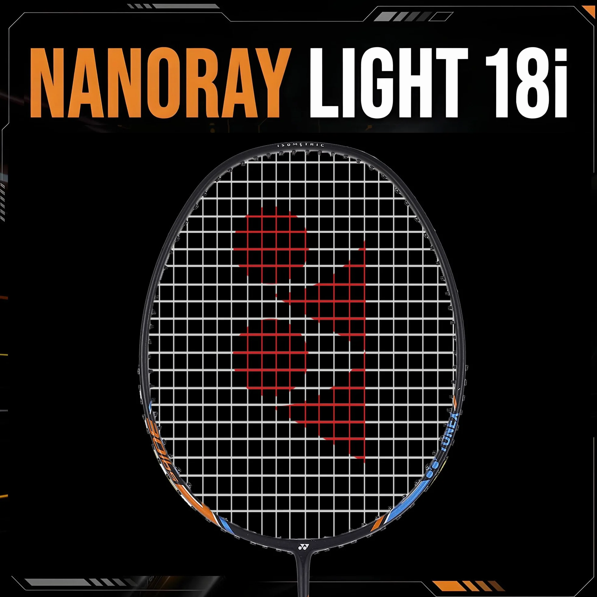 YONEX Nanoray 10F Hi-Flex Pre-Strung Badminton Racquet