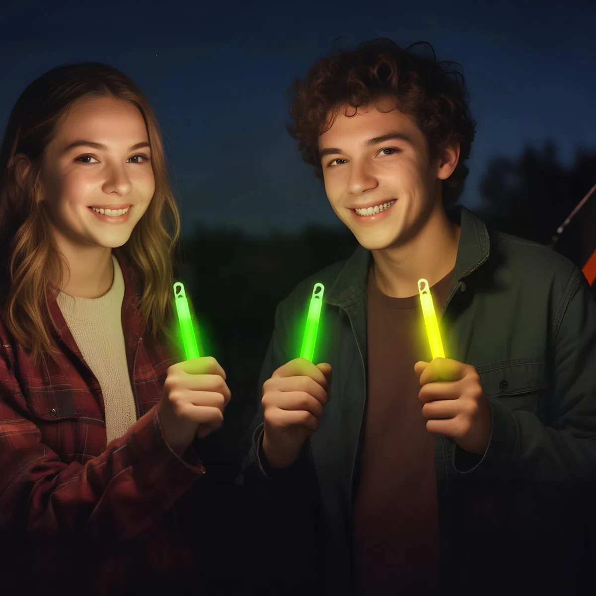 Glow Fever Leuchtstäbe, Notfallsicherheit, Militär, 15,2 cm, leuchtend, ultrahell, mit 12 Stunden Dauer, für Wandern, Party, Camping, Verdunkelung, Hurrikan, Unterschlupf, Überlebens-Kit (gemischt 30)