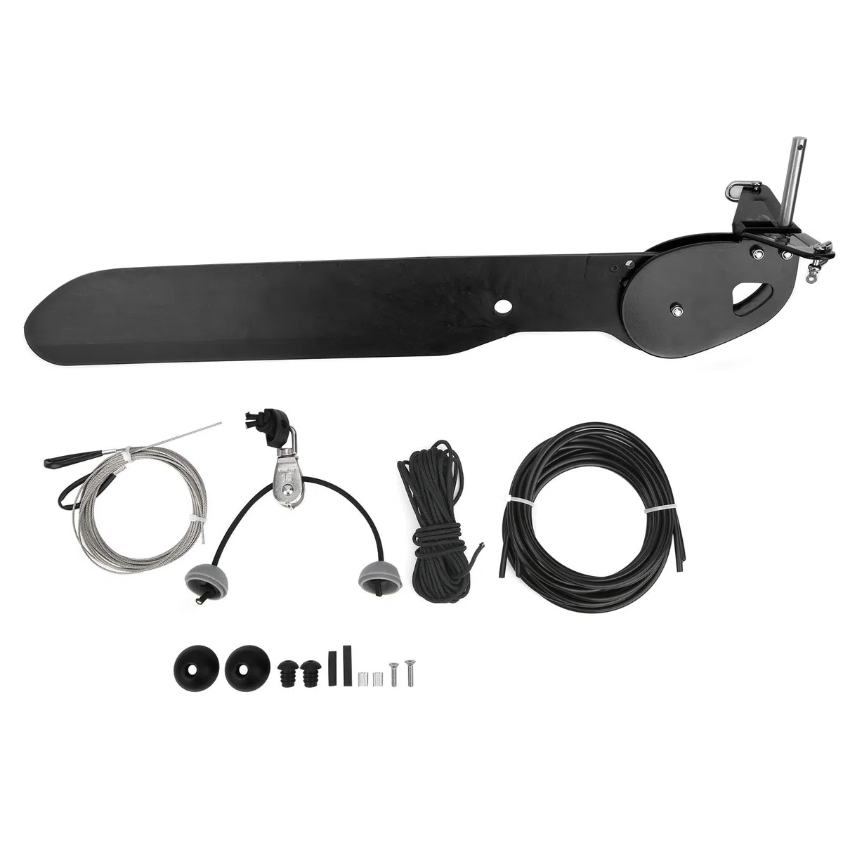 Keenso Kanu-Heckruder, Robuste_Ruder_Set, Kanu_Zubehör, Leichtbau für Fischerei, Seekajak