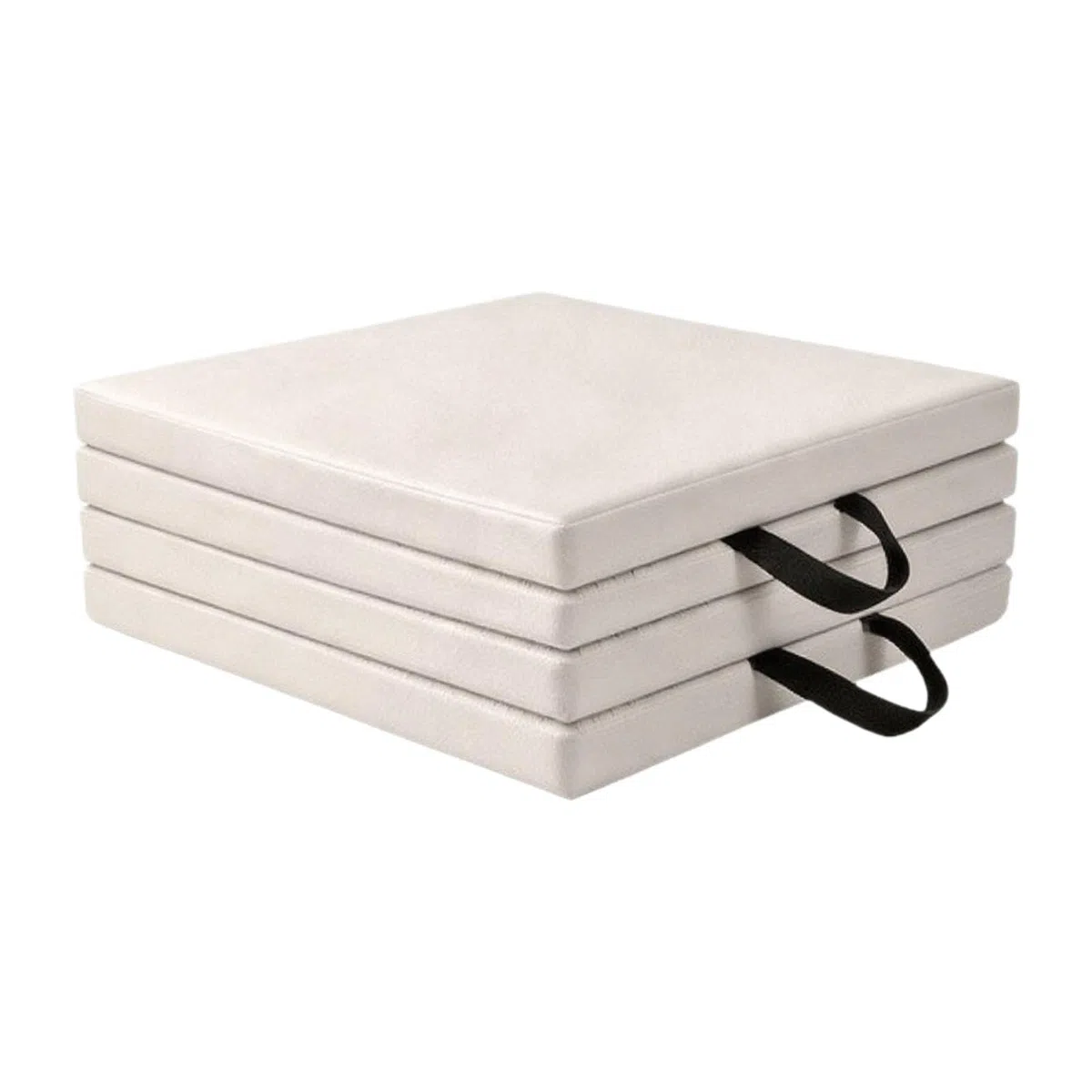Yogamatte Faltbare Gymnastikmatte Trainingsmatte Fitnessmatte Platzsparend Kompakt Tragbar Komfortabel Anti Rutsch Aus PU für Zuhause Reise