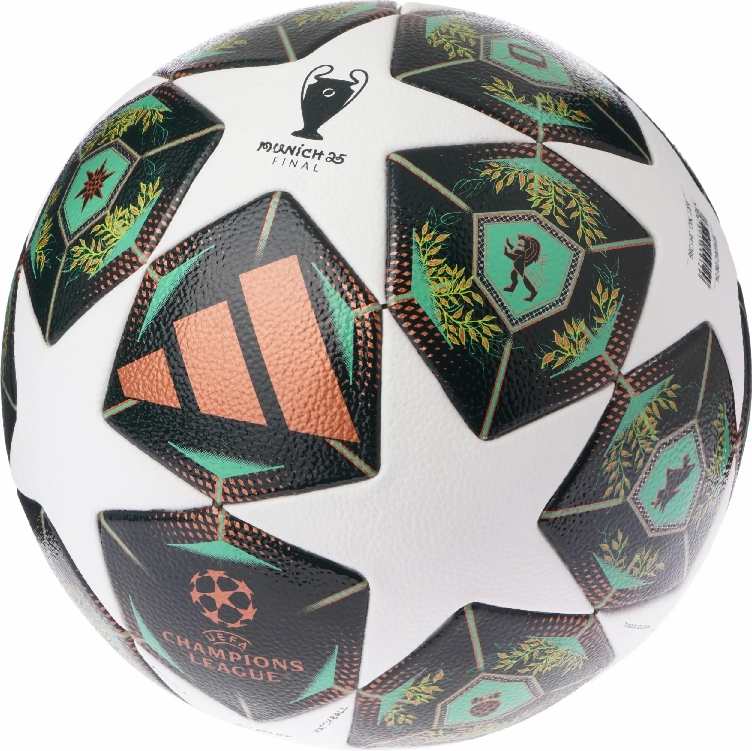 adidas UEFA Champions League Competition FIFA Quality Pro Ball JH1288, Unisex Footballs, Green, 5 EU