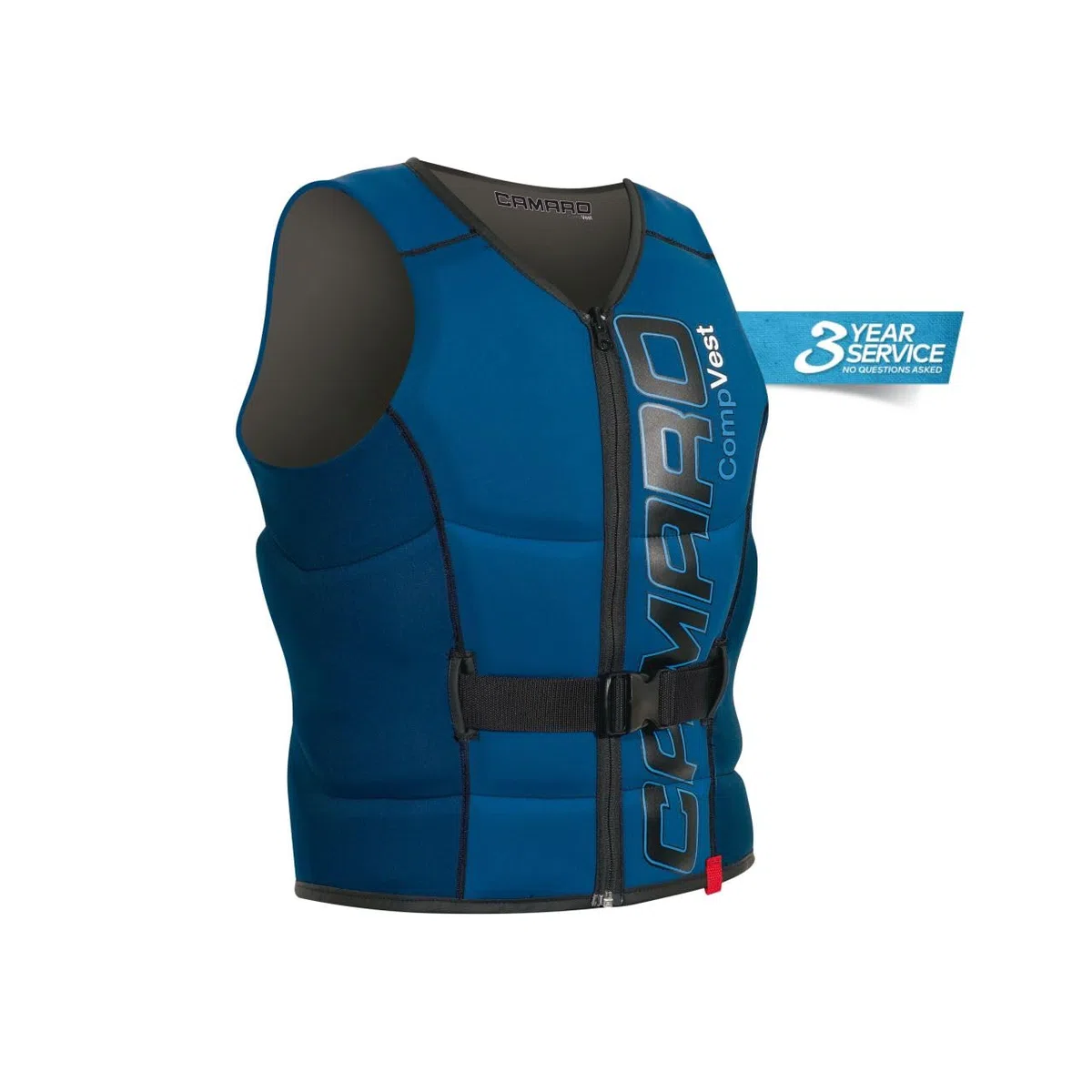 Camaro Comp Slasher Neopren Prallschutz Oberteil Wakeboard Kite Wasserski Black/Blue