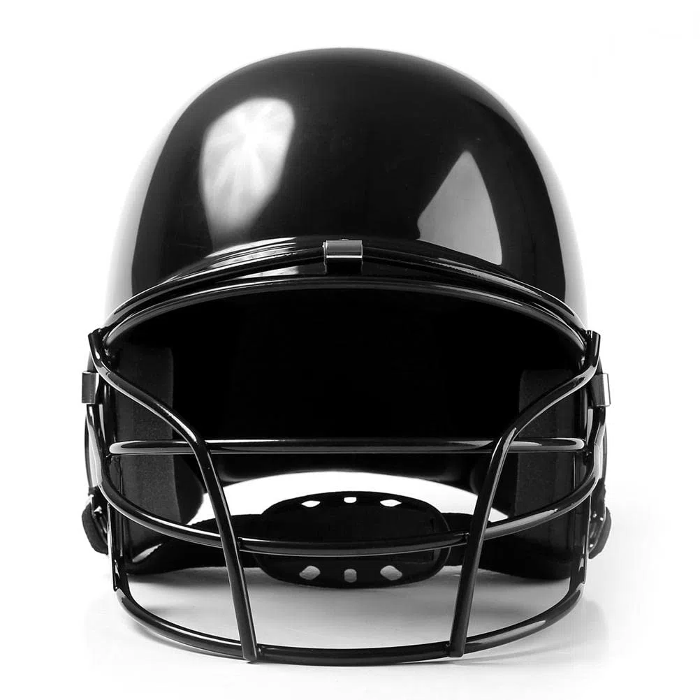 Baseball-Softball-Schlaghelm mit Gesichtsabdeckung, Dual-Density-Schlagabsorptionsschaum, Hochschlagfester ABS-Schalenhelm für Jugendliche und Erwachsene