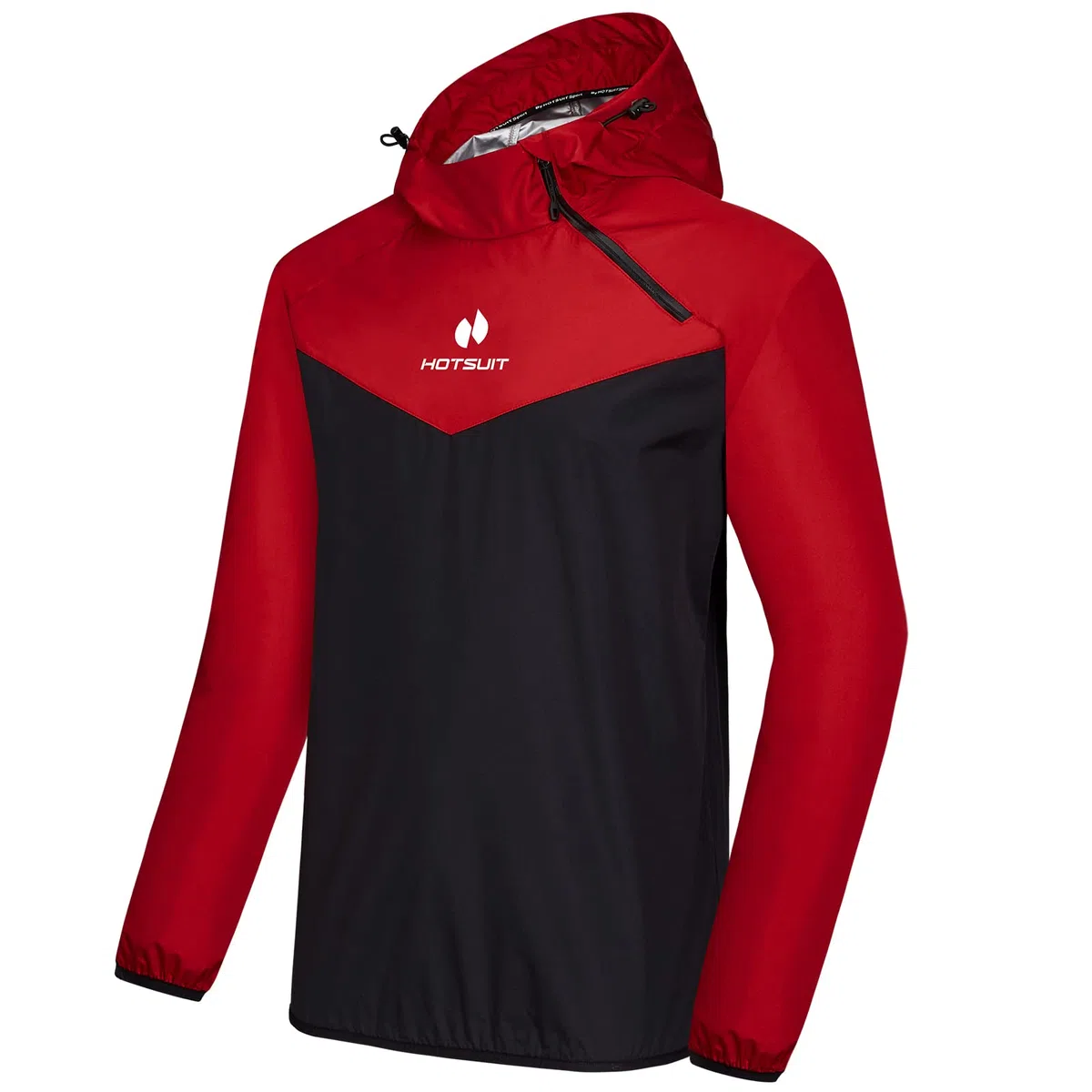 HOTSUIT Schwitzjacke/Schwitzanzug Herren Trainingsanzug Sportanzug Fitness Schwitzanzug Trainingshose - Nano-Silver V2.0