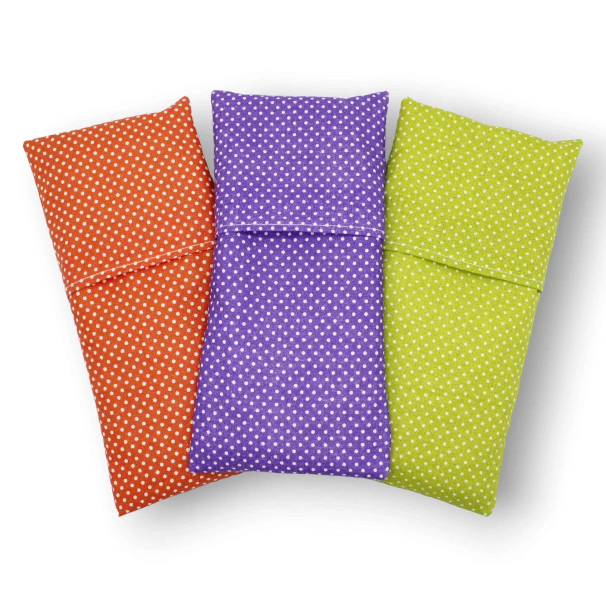 Augenkissen yoga "Pack 6 colors" (6 Füllung, 6 waschbare Bezüge) | Lavendel Samen und Reis | Yoga, Meditation, Entspannung, für Ihre Augen ..