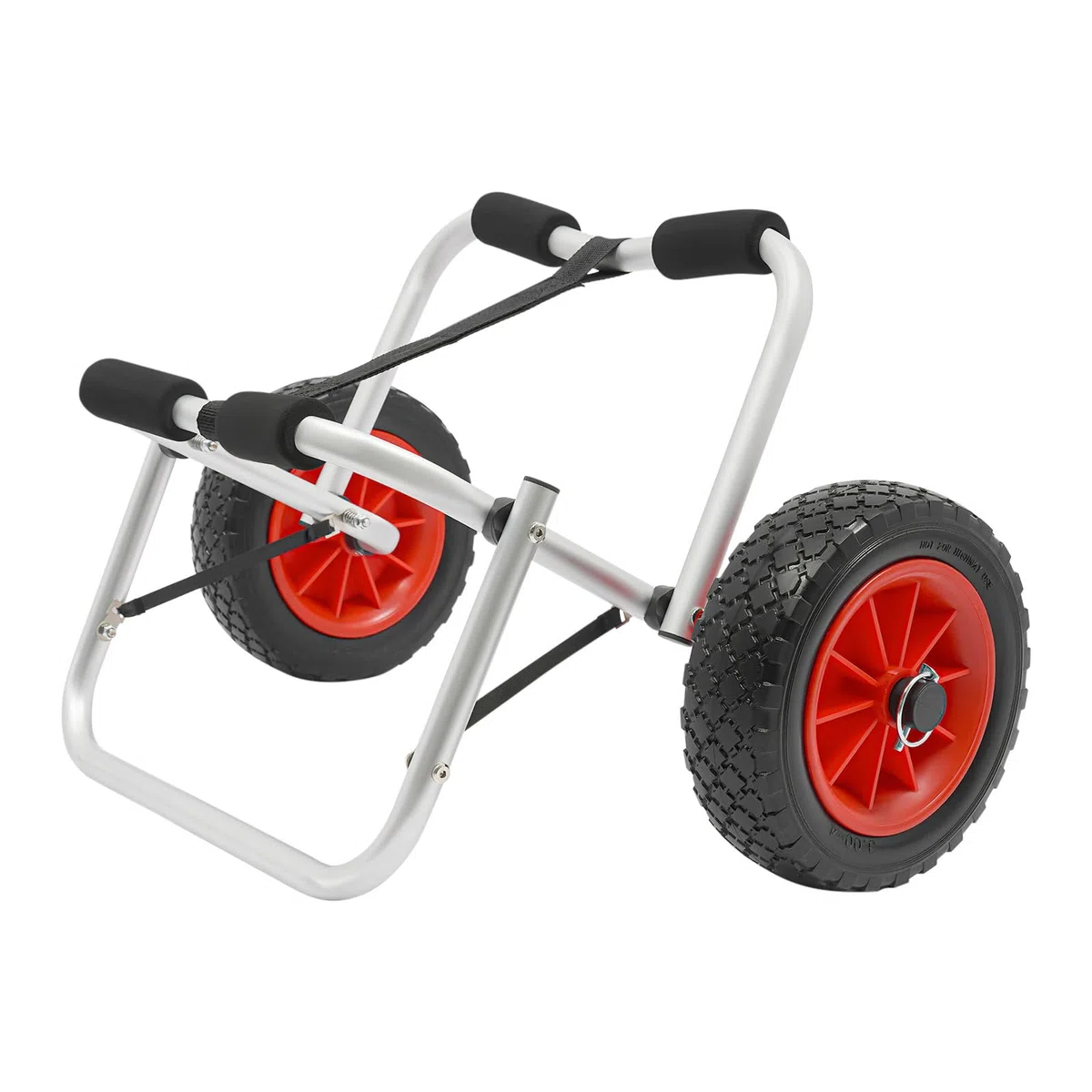 Kajakwagen Schlauchboot Sup Trolley Kajak Zubehör Transportwagen Klappbar Aluminium Kanuwagen, 80 kg Tragkraft – Faltbarer Transportwagen für Boote, Kanus, Kajaks