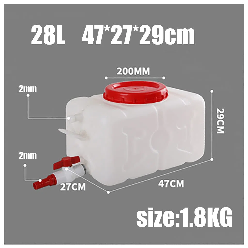 Wassertank aus dickem Kunststoff, 80 l, 100 l, tragbarer Wasserbehälter für Camping, Wandern, Chemikalienbehälter für Campingreisen, Outdoor-Aktivitäten, Wasserspeicherung, Weinfas