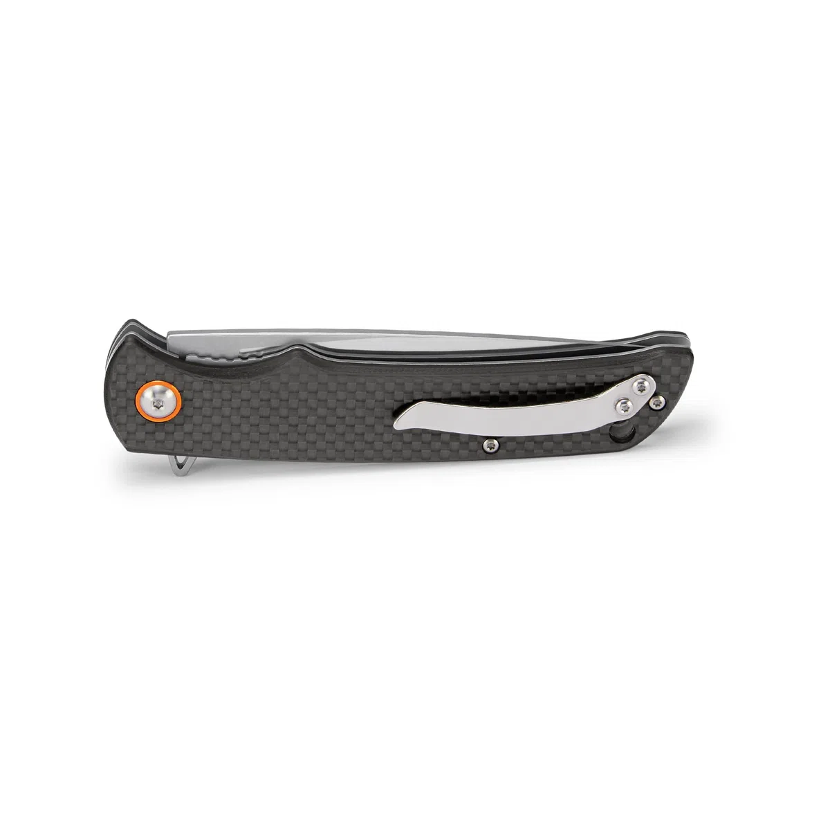 Buck Knives 259 Haxby Klappbares Taschenmesser mit Kugellager und Karbonfaser-Griff und abnehmbarem Clip