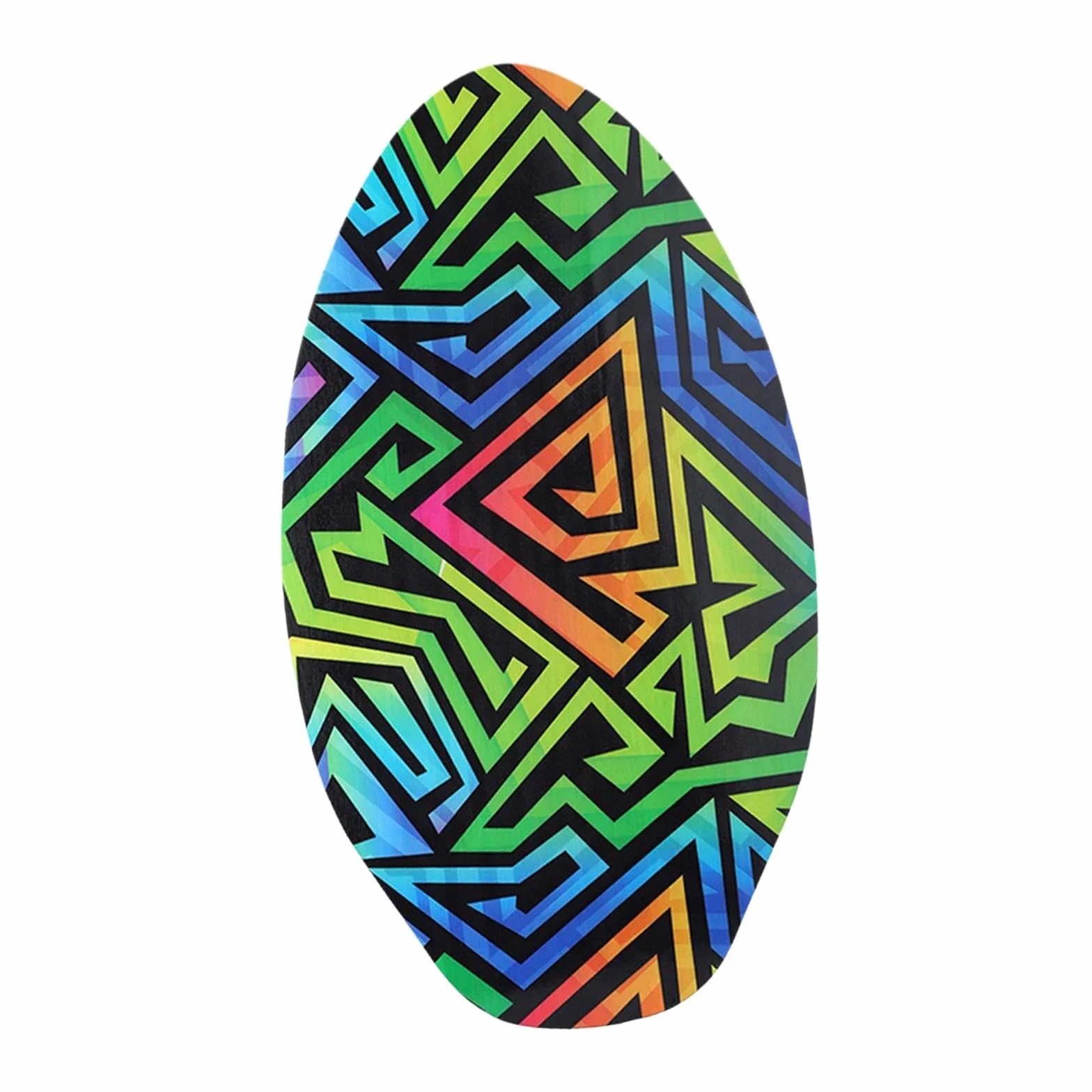 kowaku Strand-Skimboard für Kinder, kleines Surfbrett, universell, Gute Reibung, tragbares Spielwasser, leichtes Surfbrett für Jungen und Mädchen