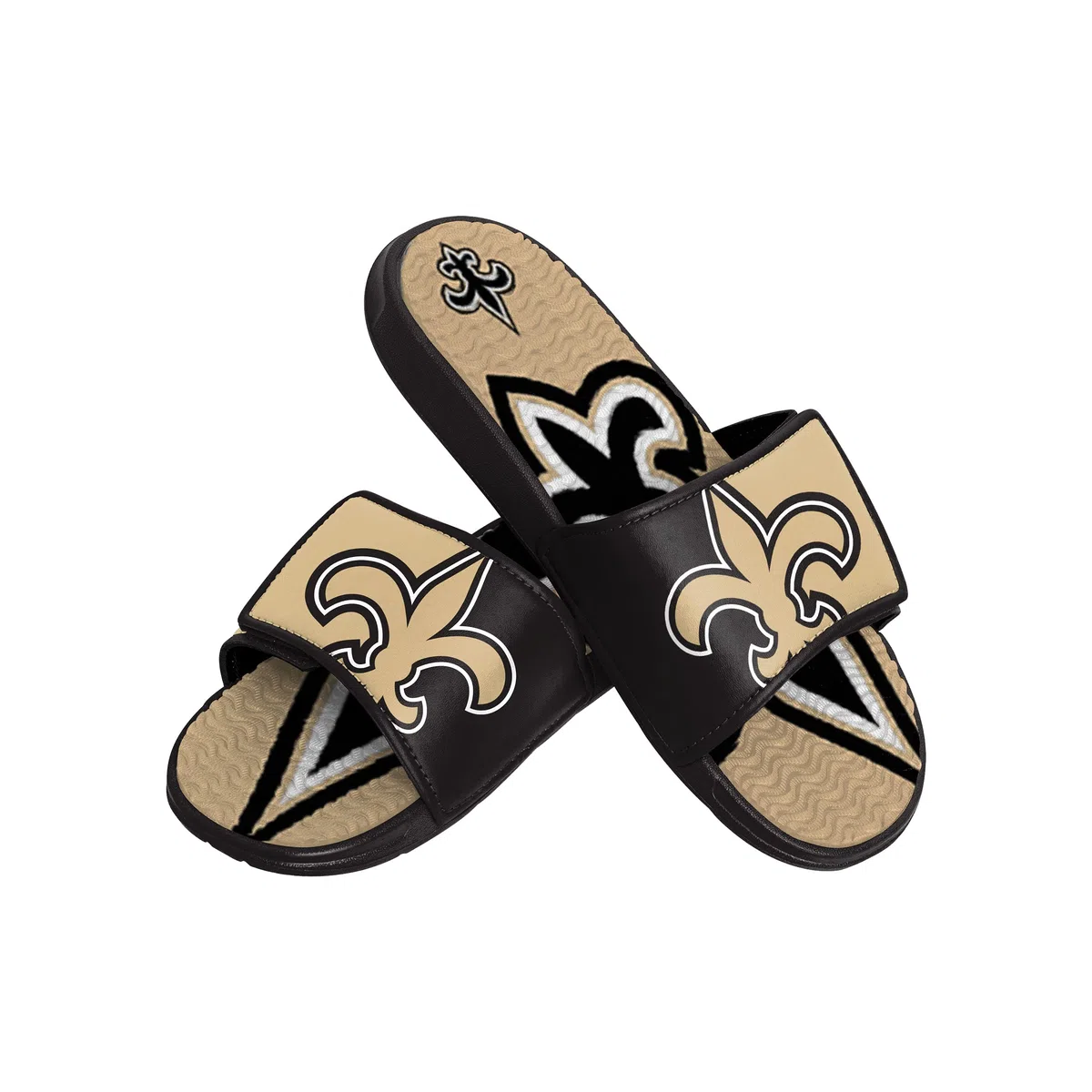 FOCO Herren NFL Team Logo Athletic Sport Shower Flip Flop Sandalen Gel Slides